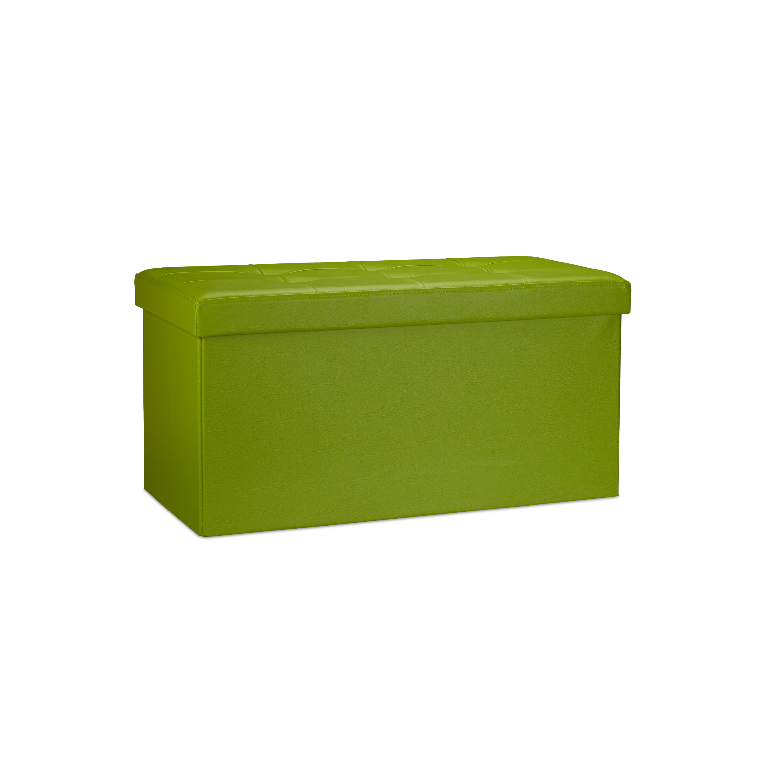 Banco asiento plegable Taburete de almacenamiento Puff tapizado 85 litros - Imagen 56 de 77