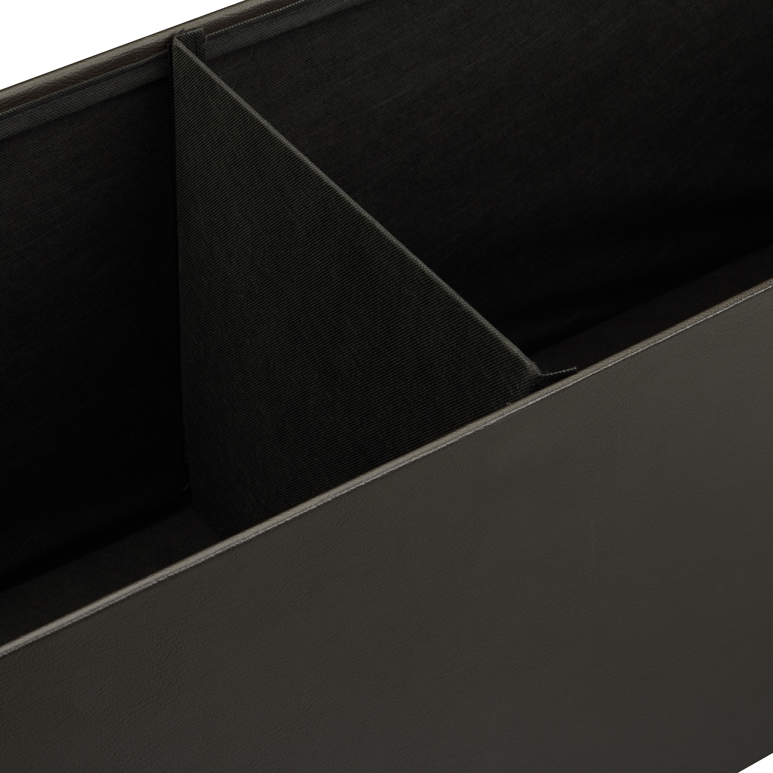 Banco plegable puff elegante 140 L 300 kg banco de almacenamiento puff plegable - Imagen 21 de 69