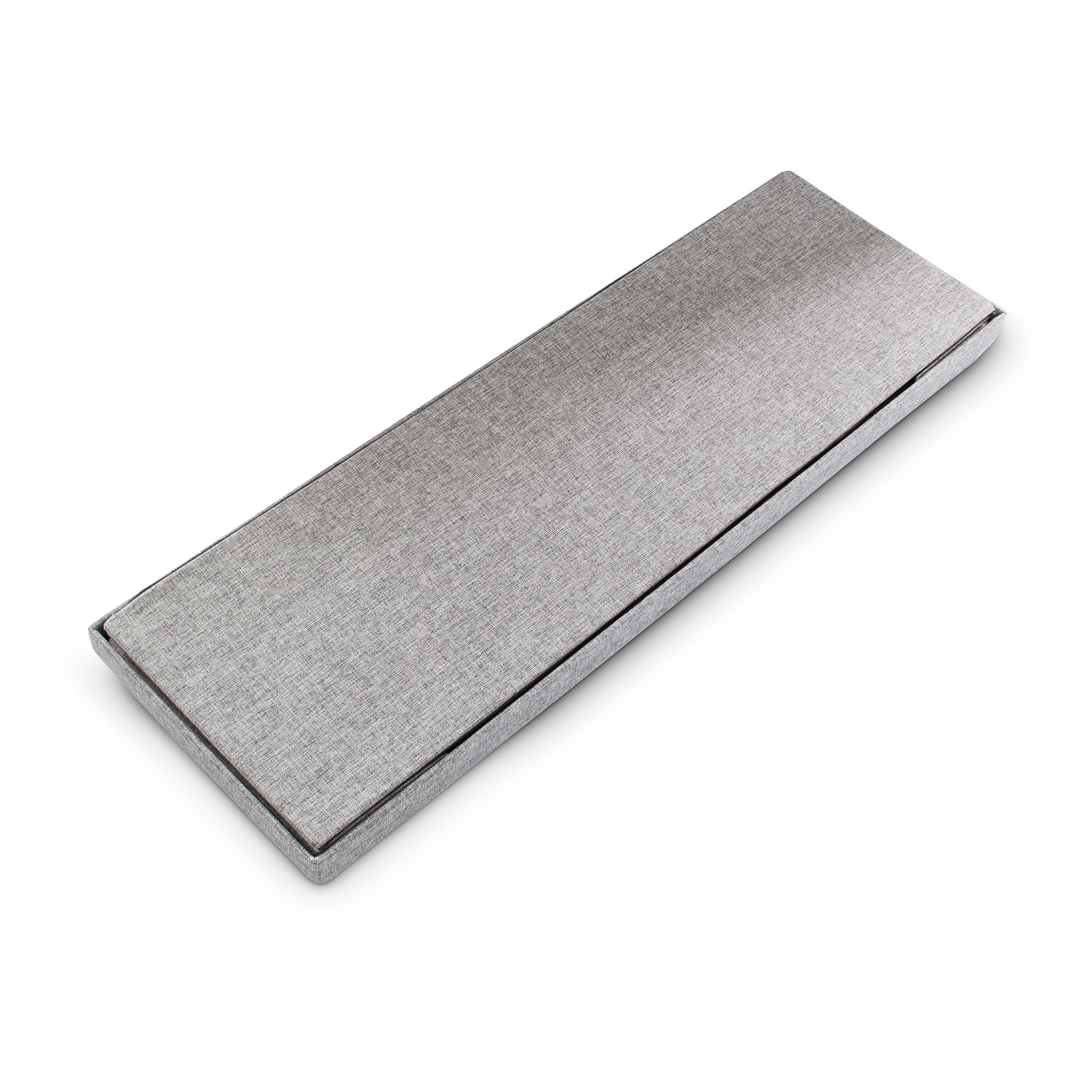 Baul almacenamiento puff decorativo arcón infantil 140 L baúl plegable acolchado - Imagen 23 de 59