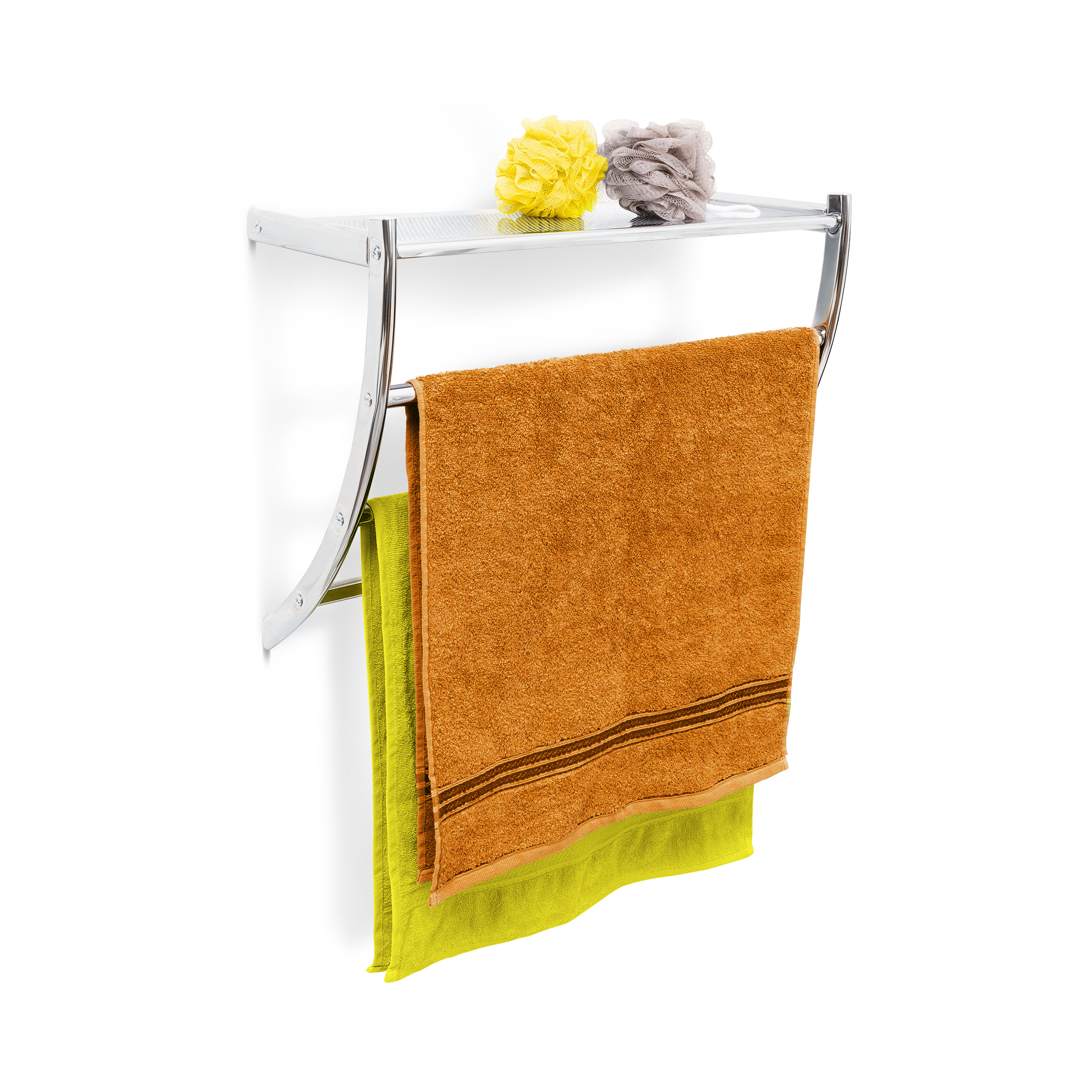 Porte Serviette Mural Salle De Bain Inox