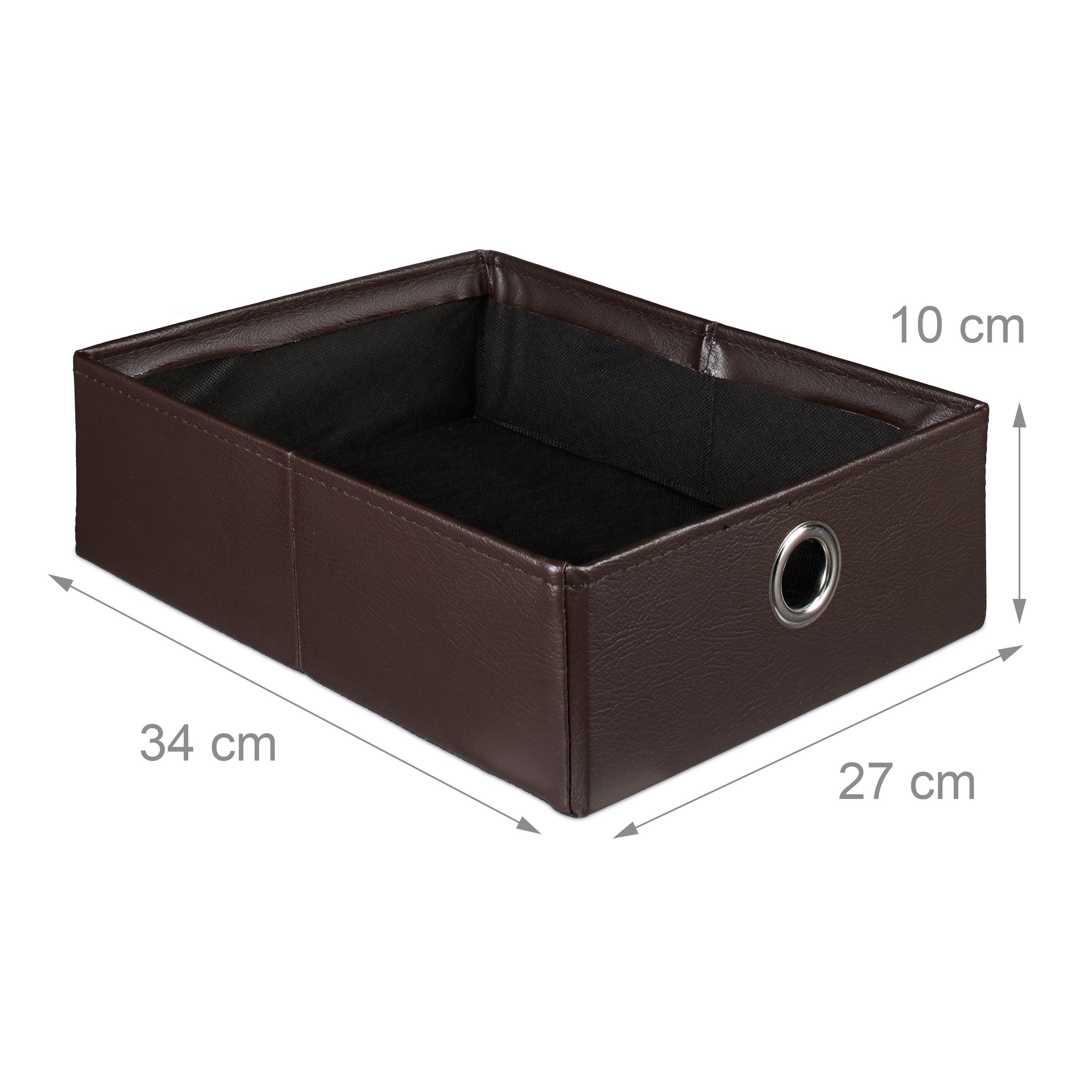 Banco plegable baúl decorativo 40 L 4 Kg banco de almacenamiento mueble plegable - Imagen 14 de 26