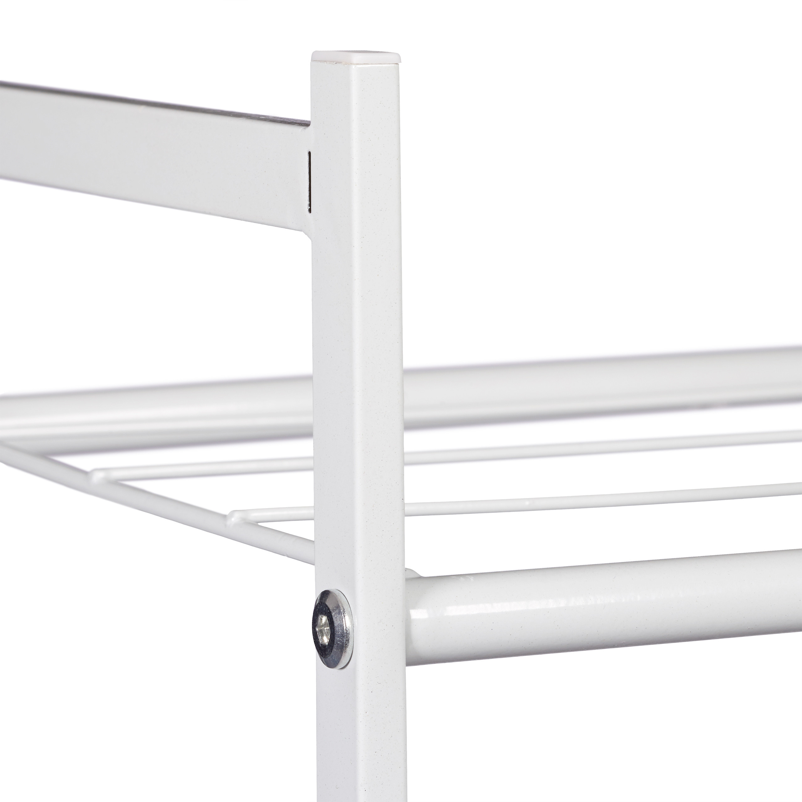 Zapatero metalico estante para calzado ligero 2 niveles zapatero organizador - Imagen 35 de 45
