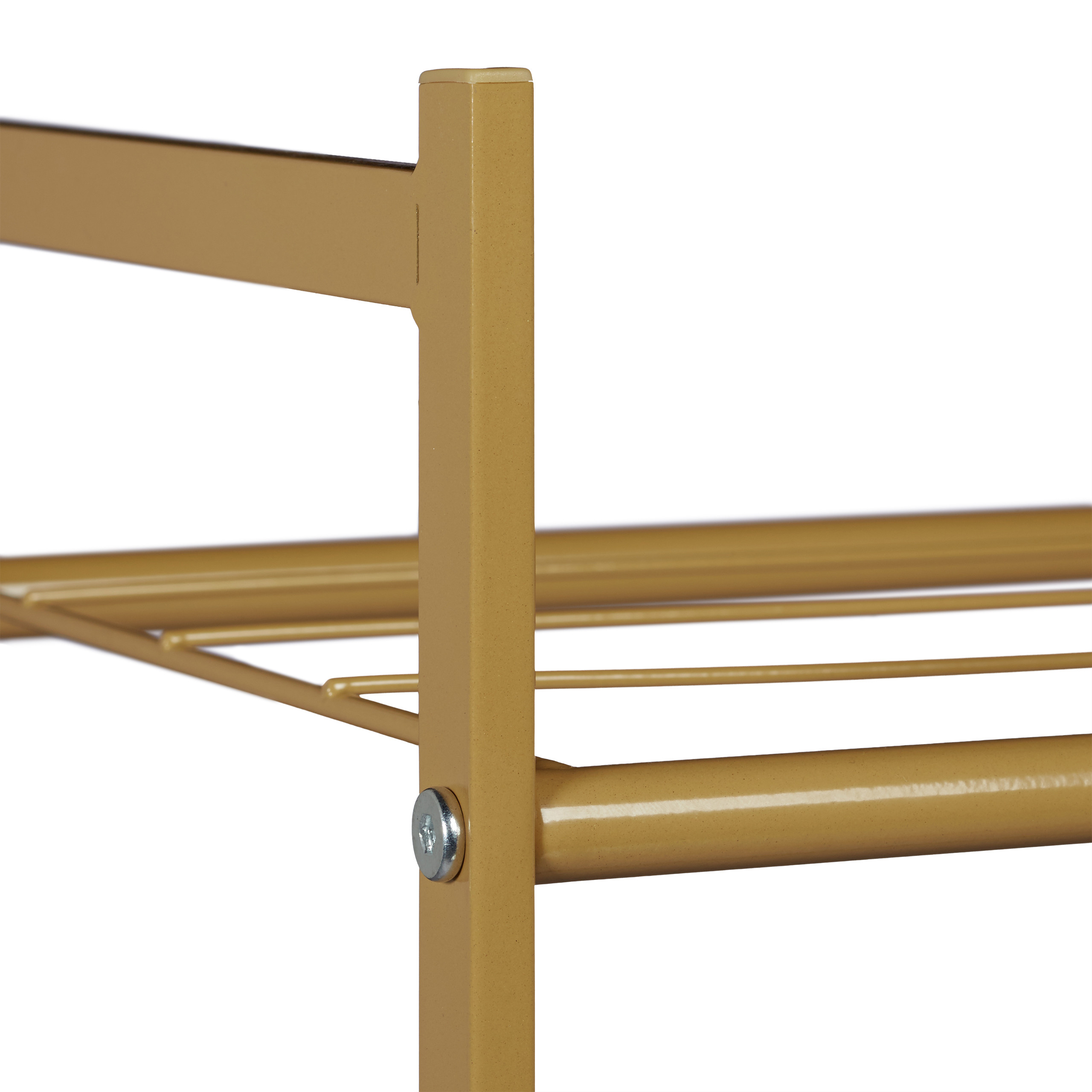 Zapatero metalico estante para calzado ligero 2 niveles zapatero organizador - Imagen 11 de 45
