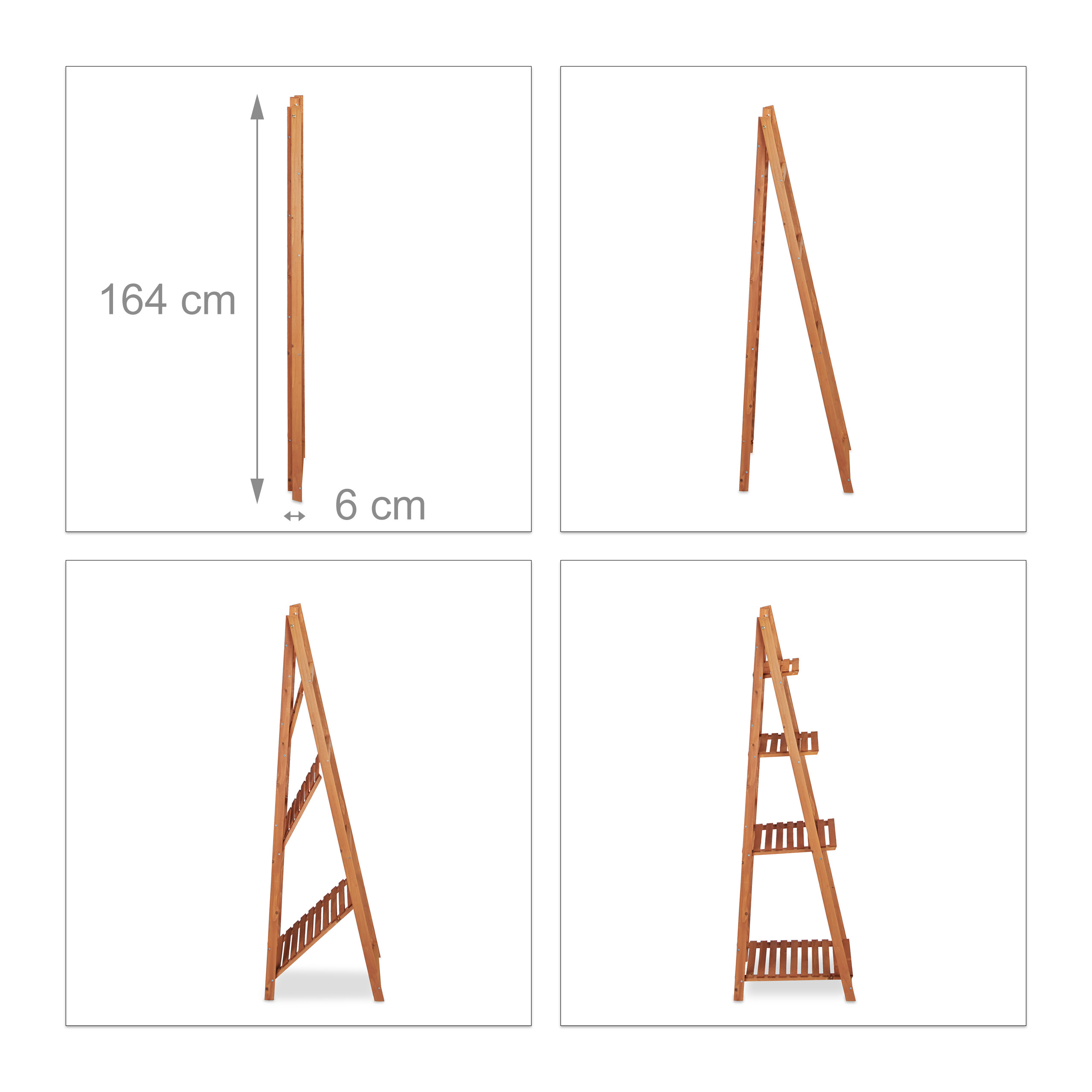 Escalier pour plantes bois échelle plante support intérieur plusieurs