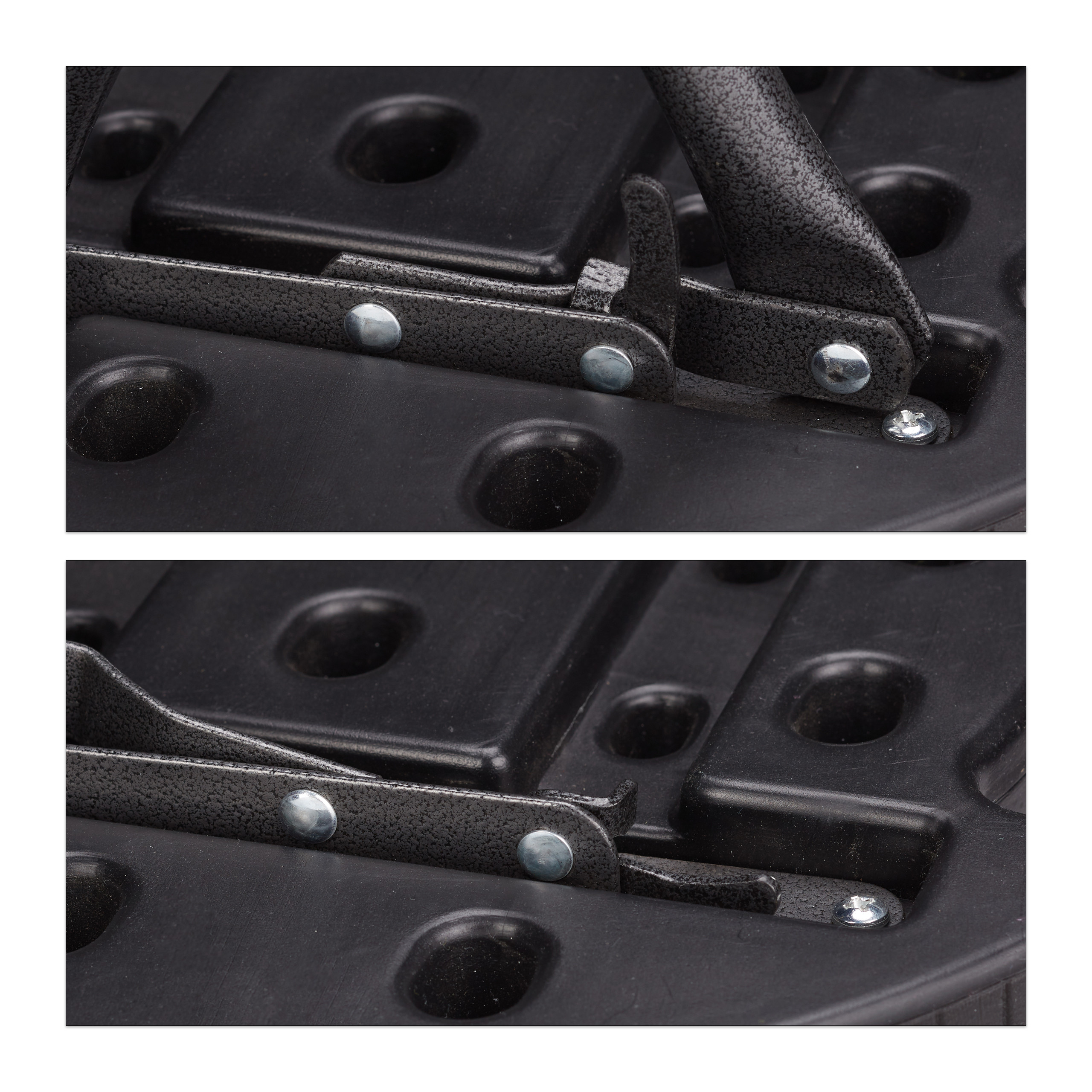Taburete plegable banquillo exterior silla de camping ligero fácil limpieza - Imagen 25 de 27