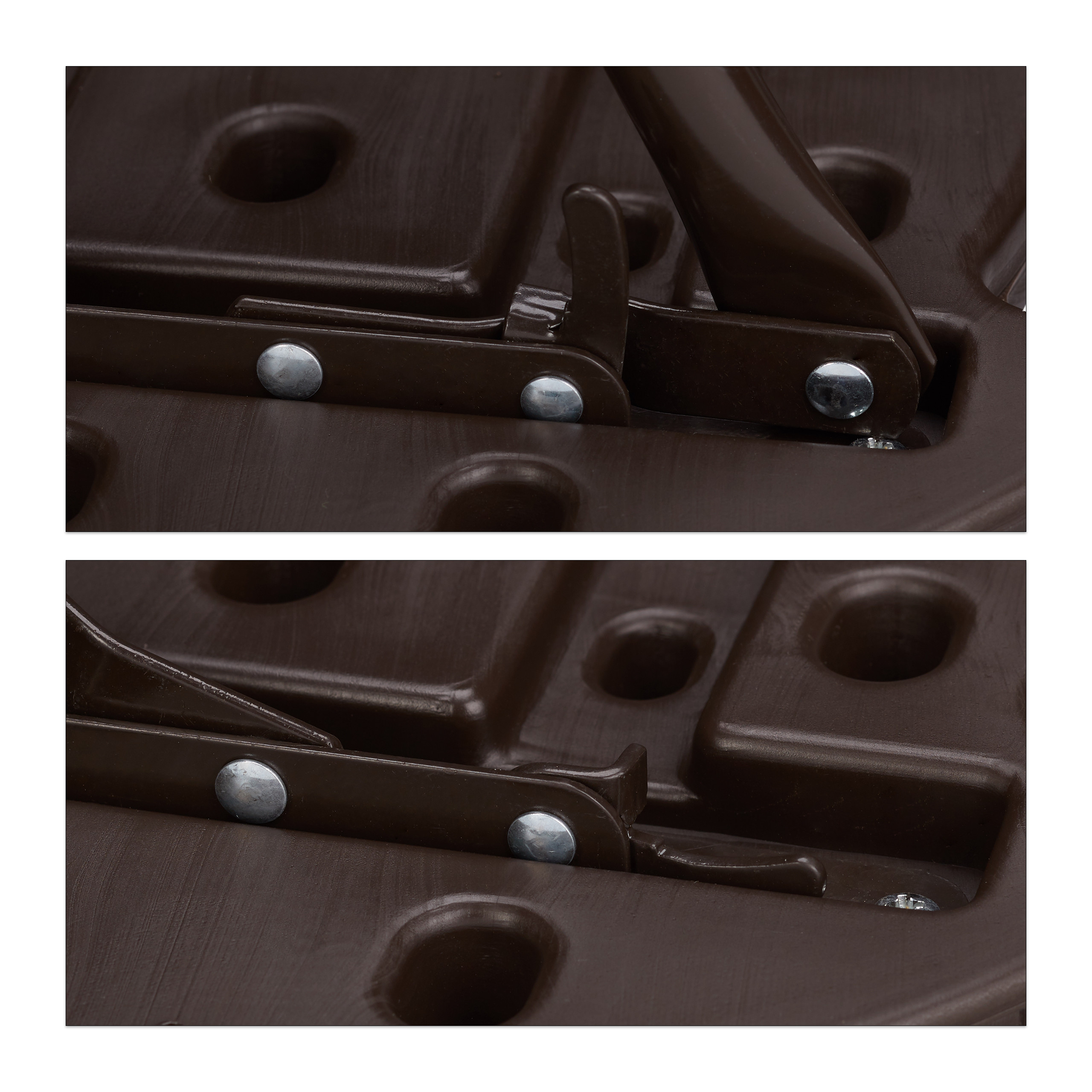 Taburete plegable banquillo exterior silla de camping ligero fácil limpieza - Imagen 9 de 27