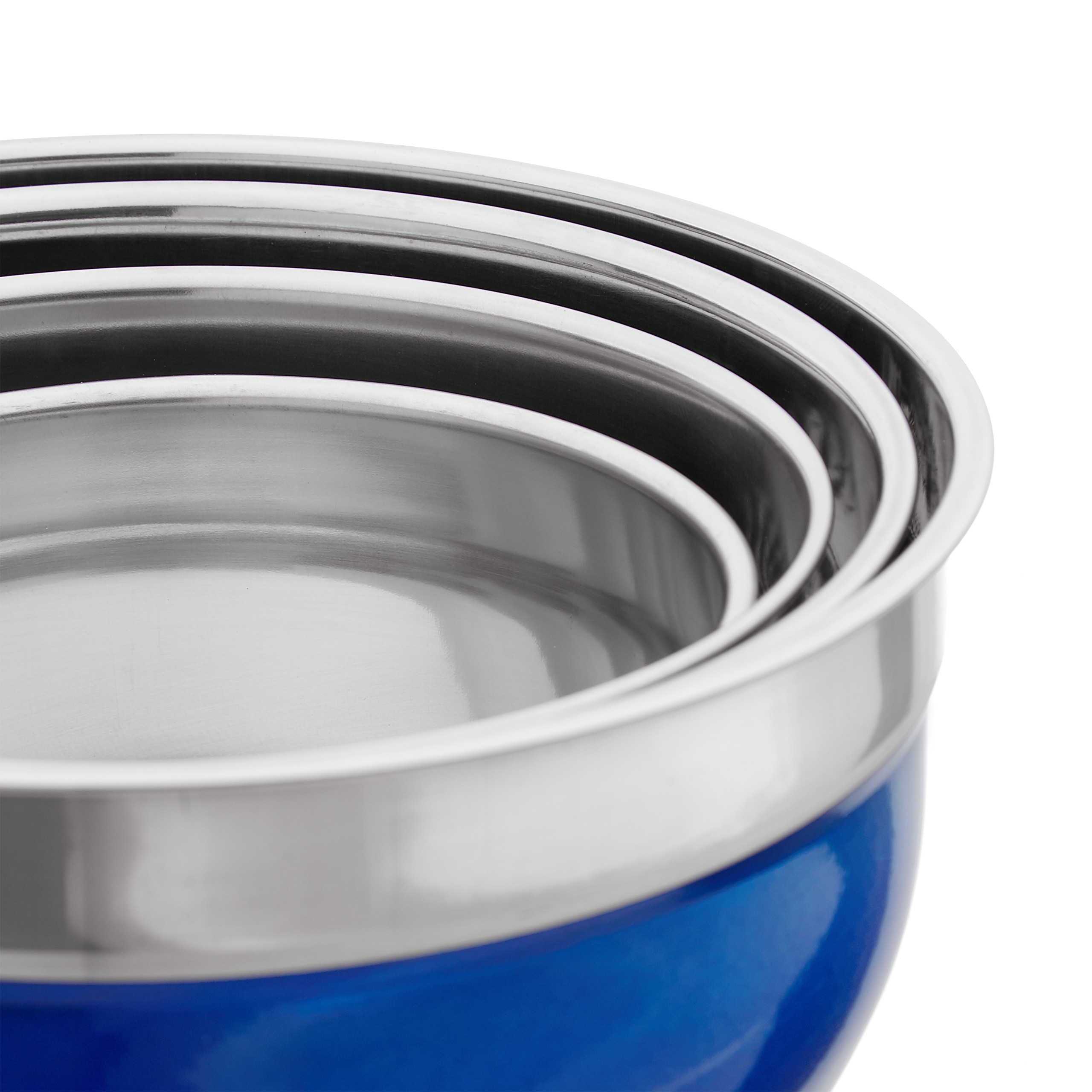 Schüssel Set mit Deckel Salatschüssel Edelstahlschüsseln Küchenschüsseln Vorrat - Bild 10 von 27