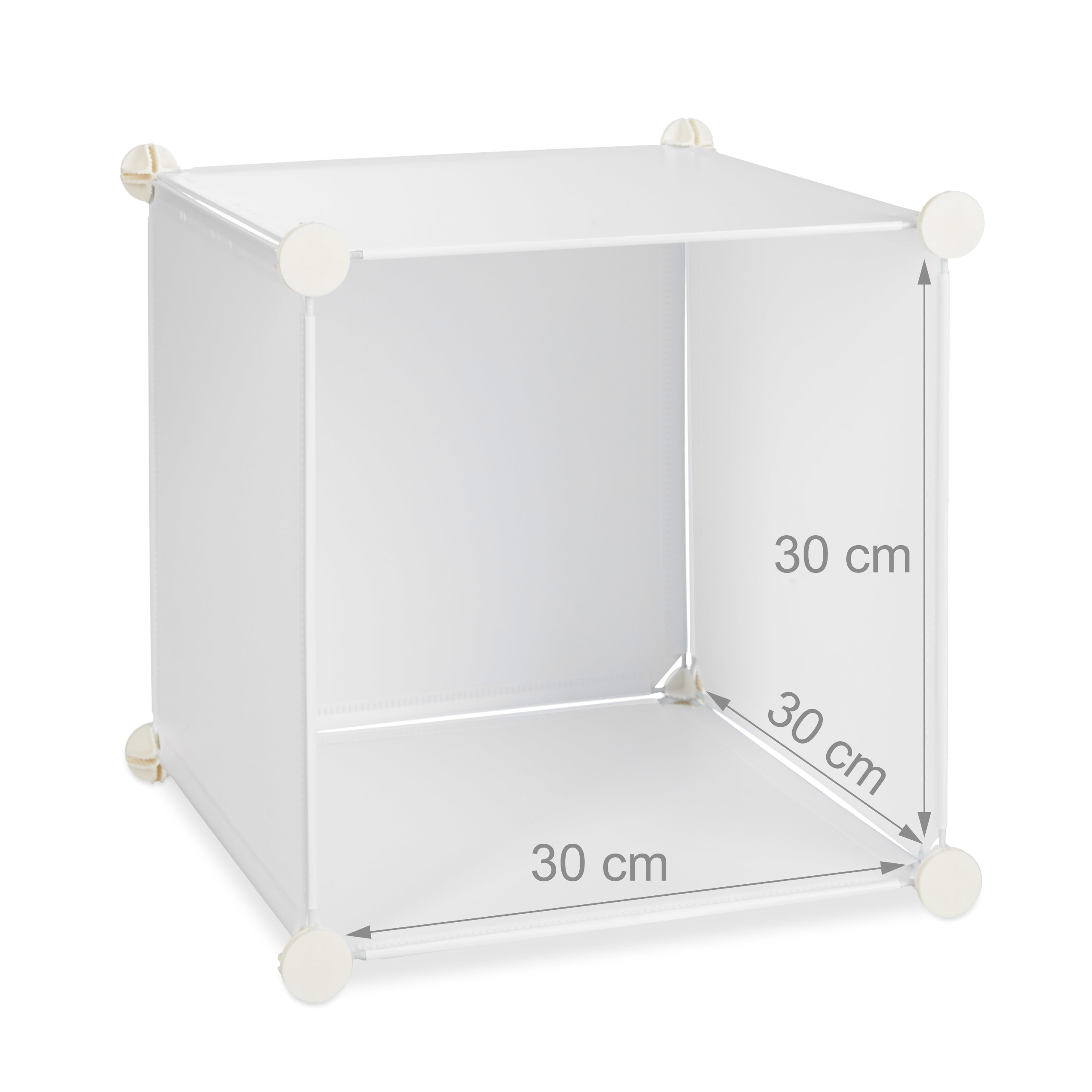 Estanteria modular con 6 compartimentos estante decorativo ligero fácil montaje - Imagen 8 de 23