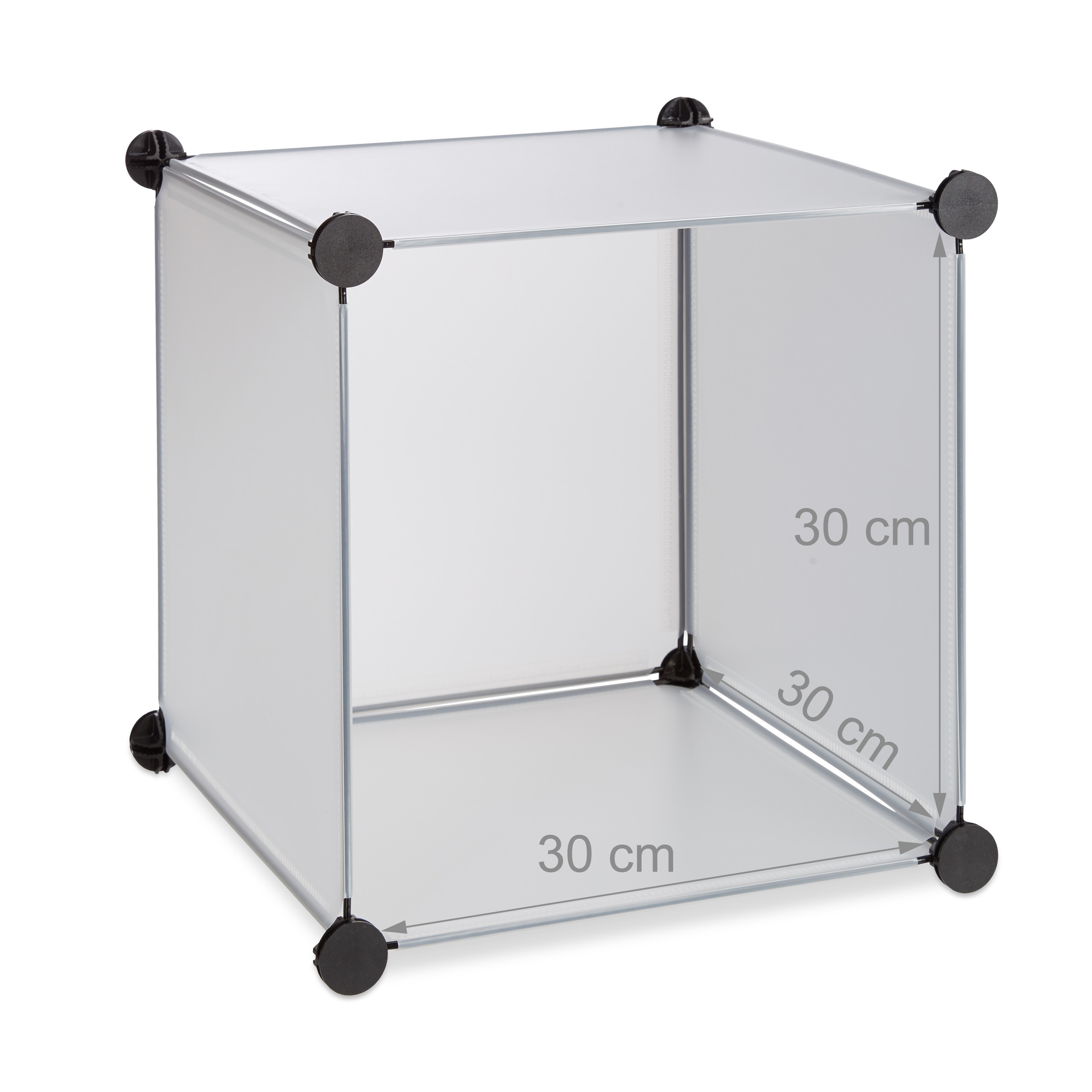 Estanteria modular con 6 compartimentos estante decorativo ligero fácil montaje - Imagen 18 de 23