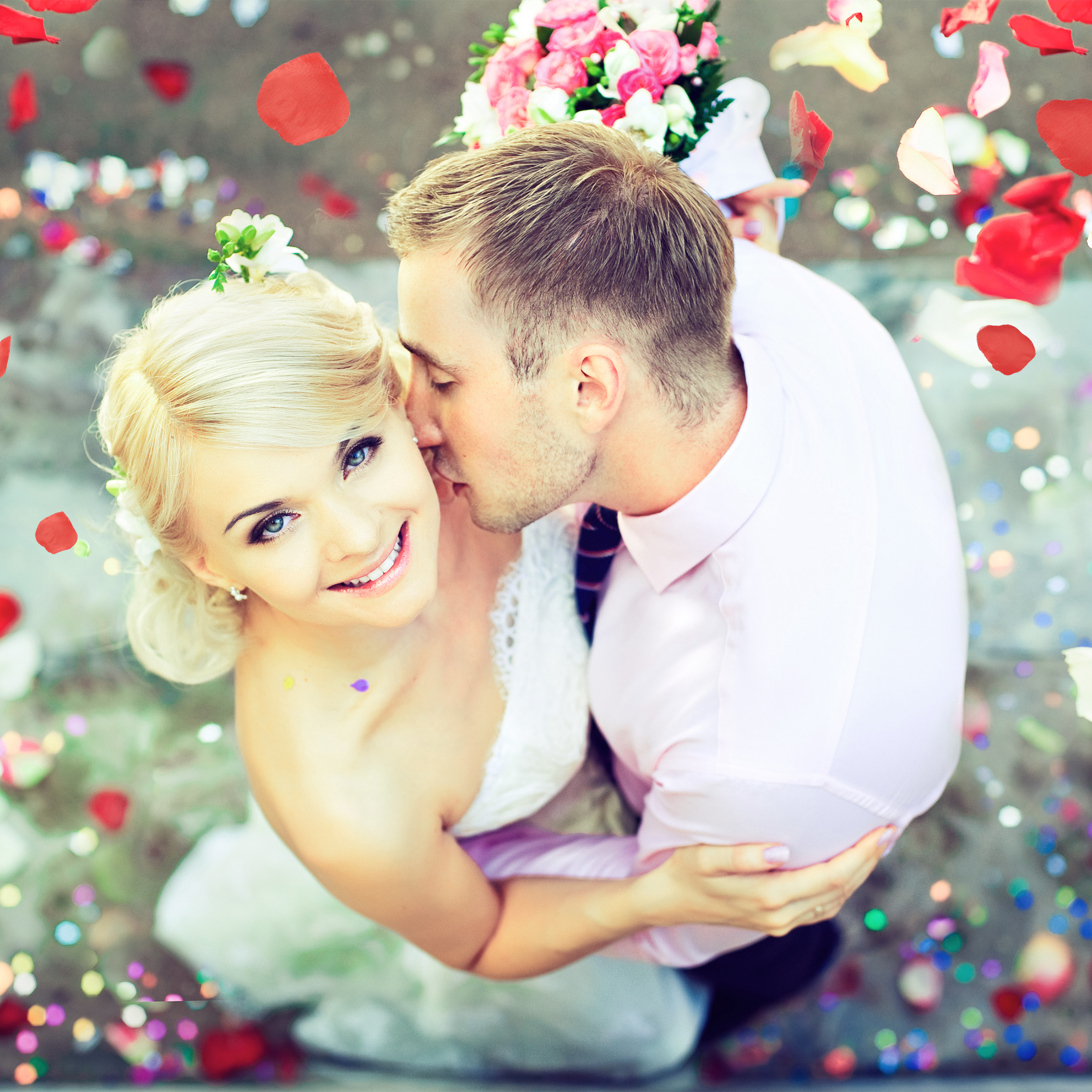 5x Konfettikanonen Mit Roten Rosenblättern – 40 Cm, Für Hochzeit, Geburtstag & Partys