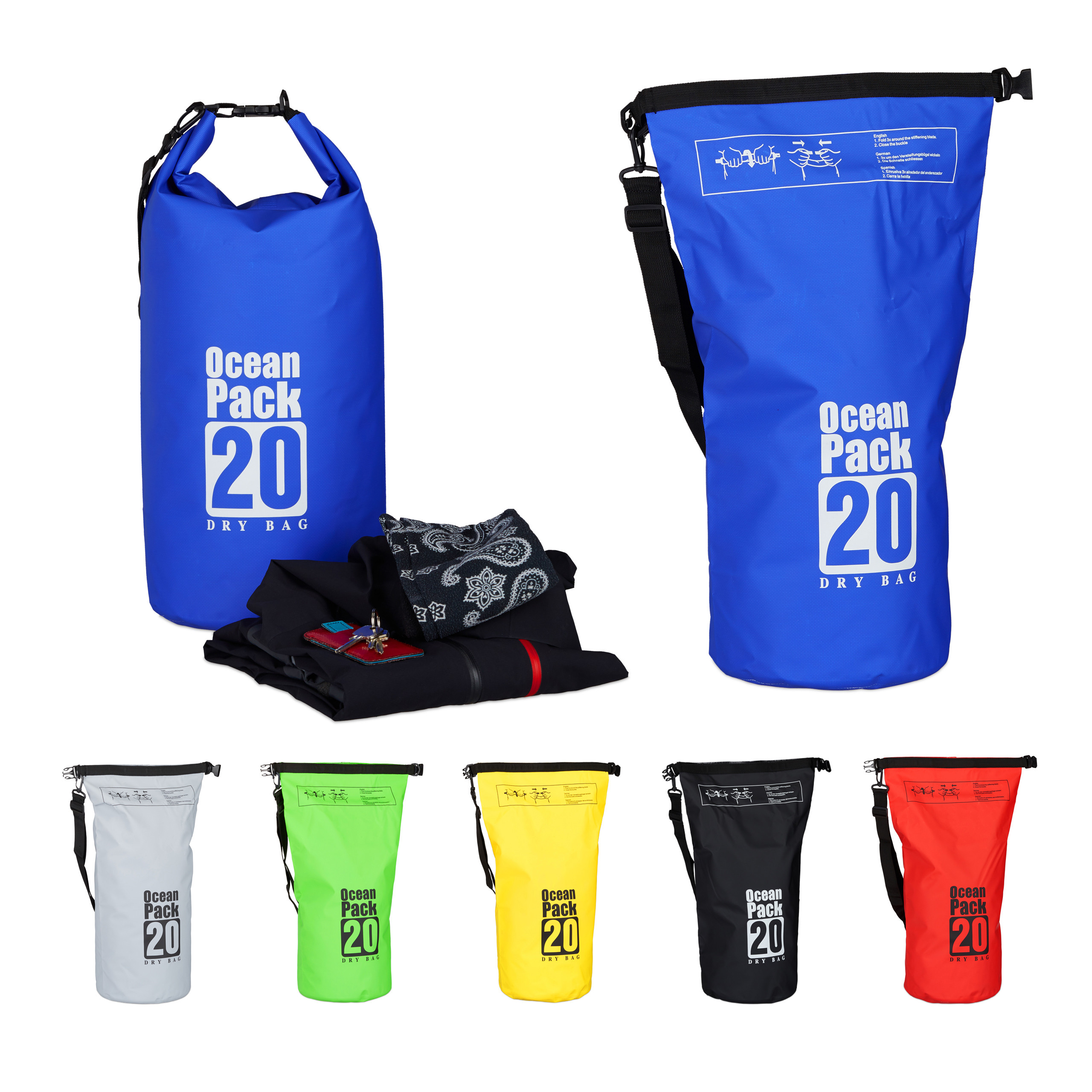 Dry bag Ultralight Ocean Backpack Floating Storage Pack Durable PVC Material - Picture 34 of 42