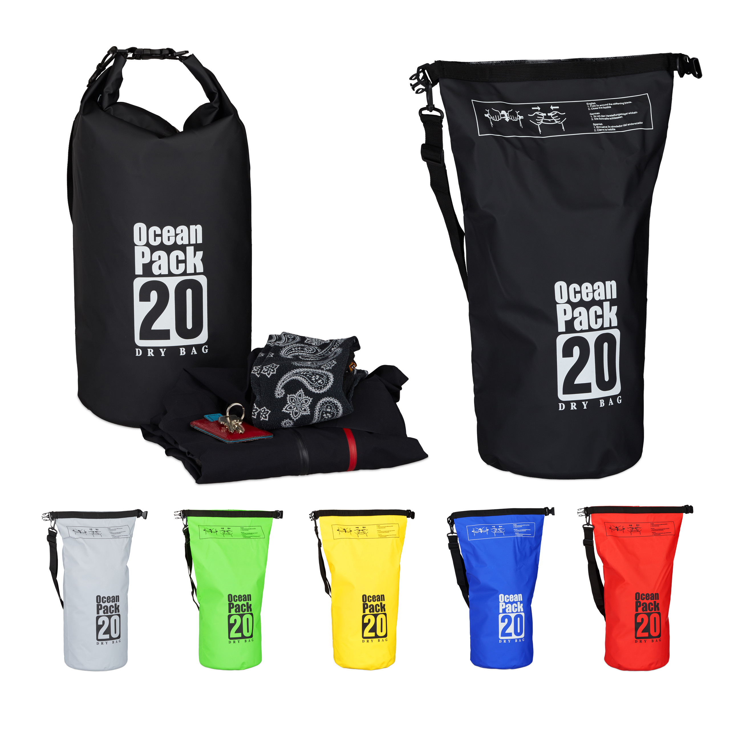 Dry bag Ultralight Ocean Backpack Floating Storage Pack Durable PVC Material - Picture 25 of 42