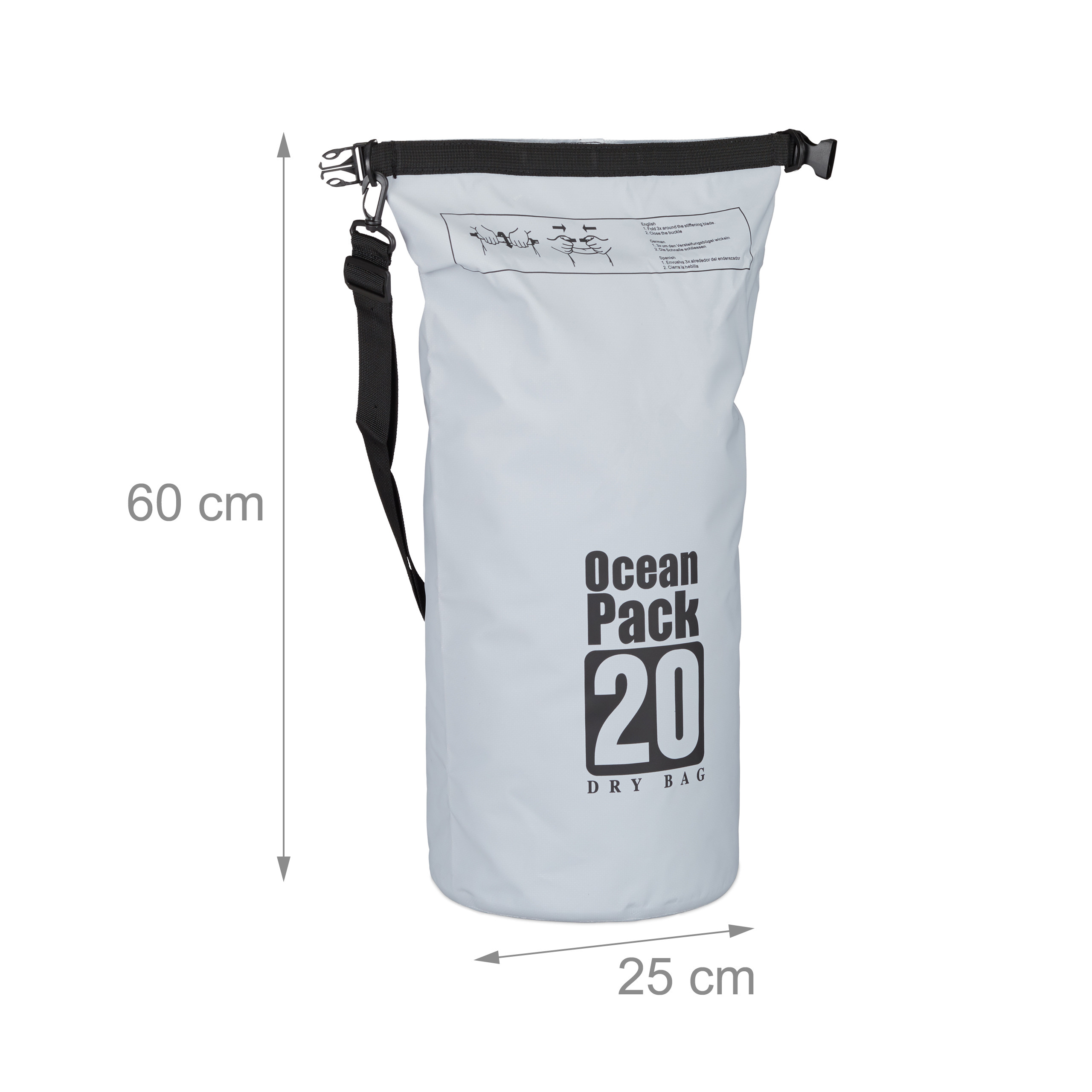 Dry bag Ultralight Ocean Backpack Floating Storage Pack Durable PVC Material - Picture 10 of 42