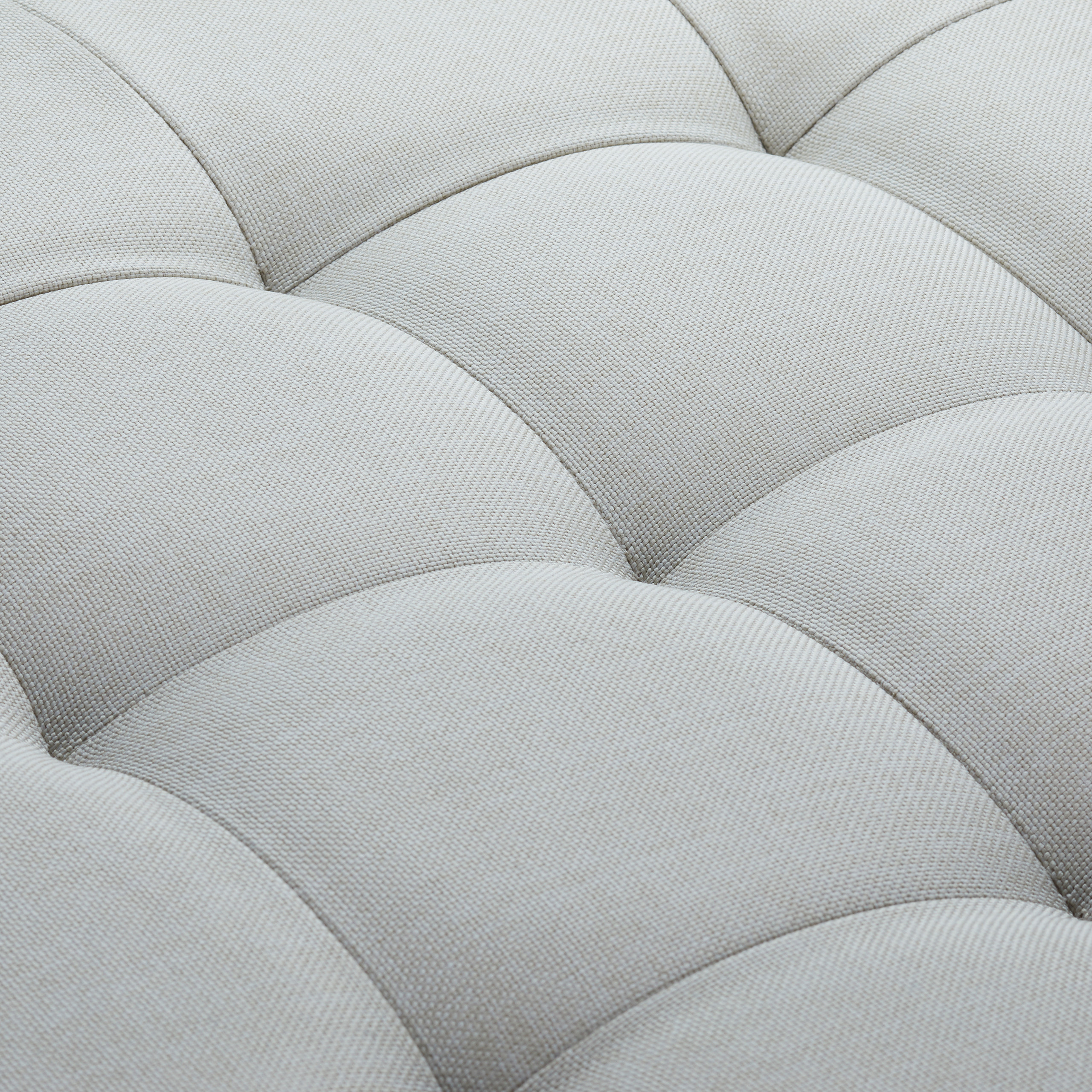 Baul almacenamiento puff redondo taburete plegable caja decorativa 50 L ligero - Imagen 17 de 18