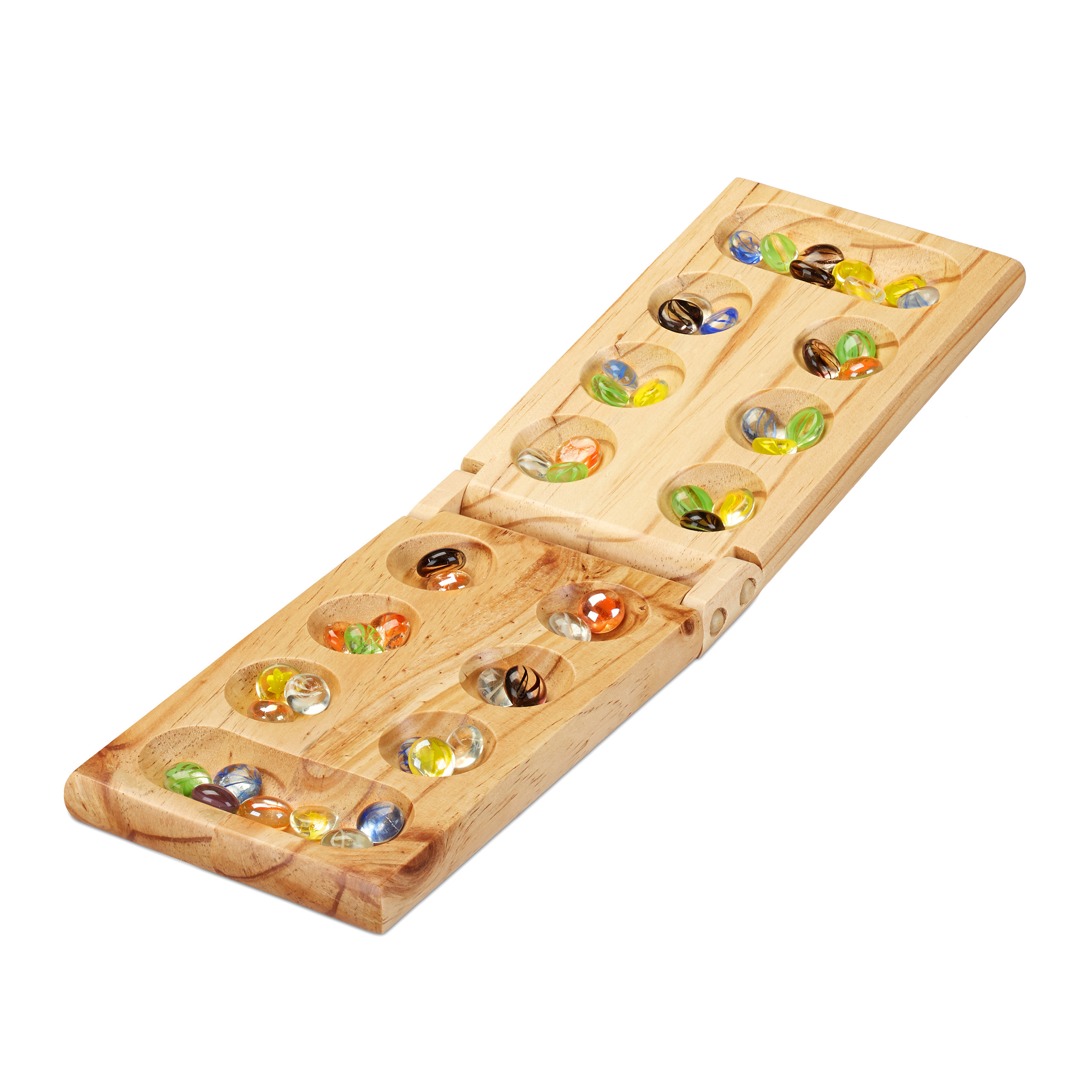 Mancala juego de estrategia 600 g 2 jugadores mancala juego de mesa portátil - Imagen 1 de 10
