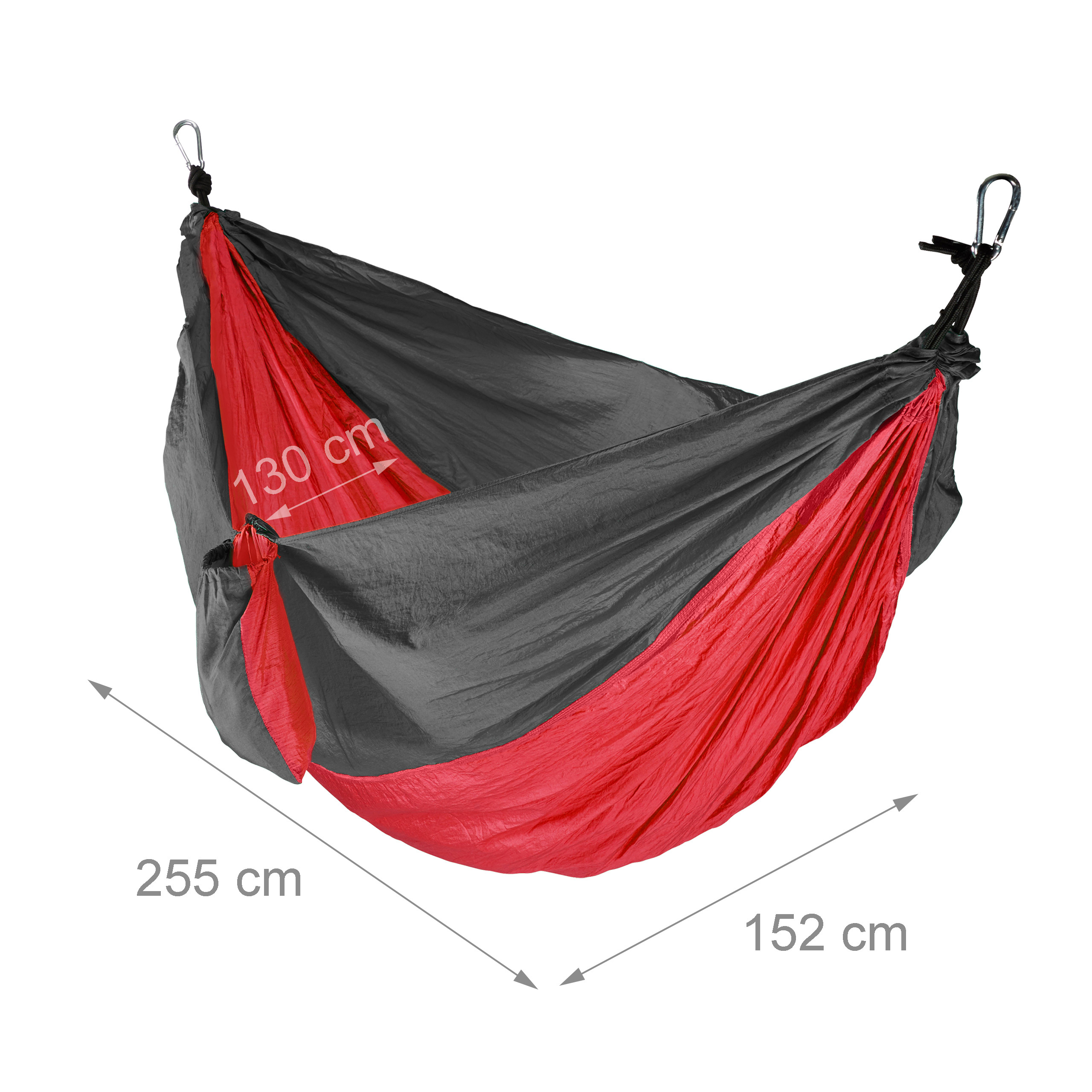Hängematte Outdoor ultraleicht 2 Personen Reisehängematte XXL Campinghängematte - Bild 8 von 14