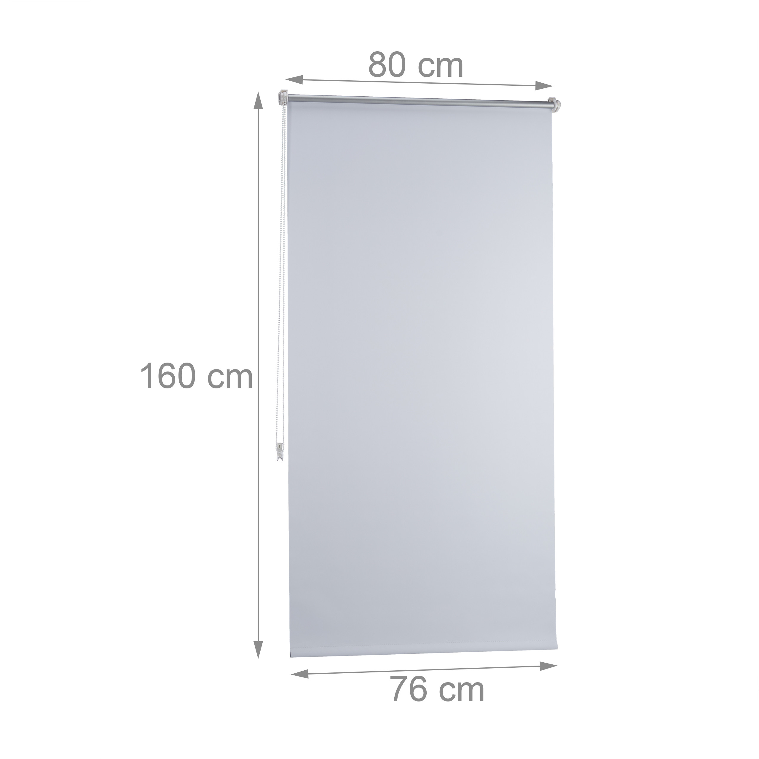 Thermo verdunklungsrollo Verdunkelungsrollo Seitenzugrollo Klemmfix Rollo - Bild 74 von 110