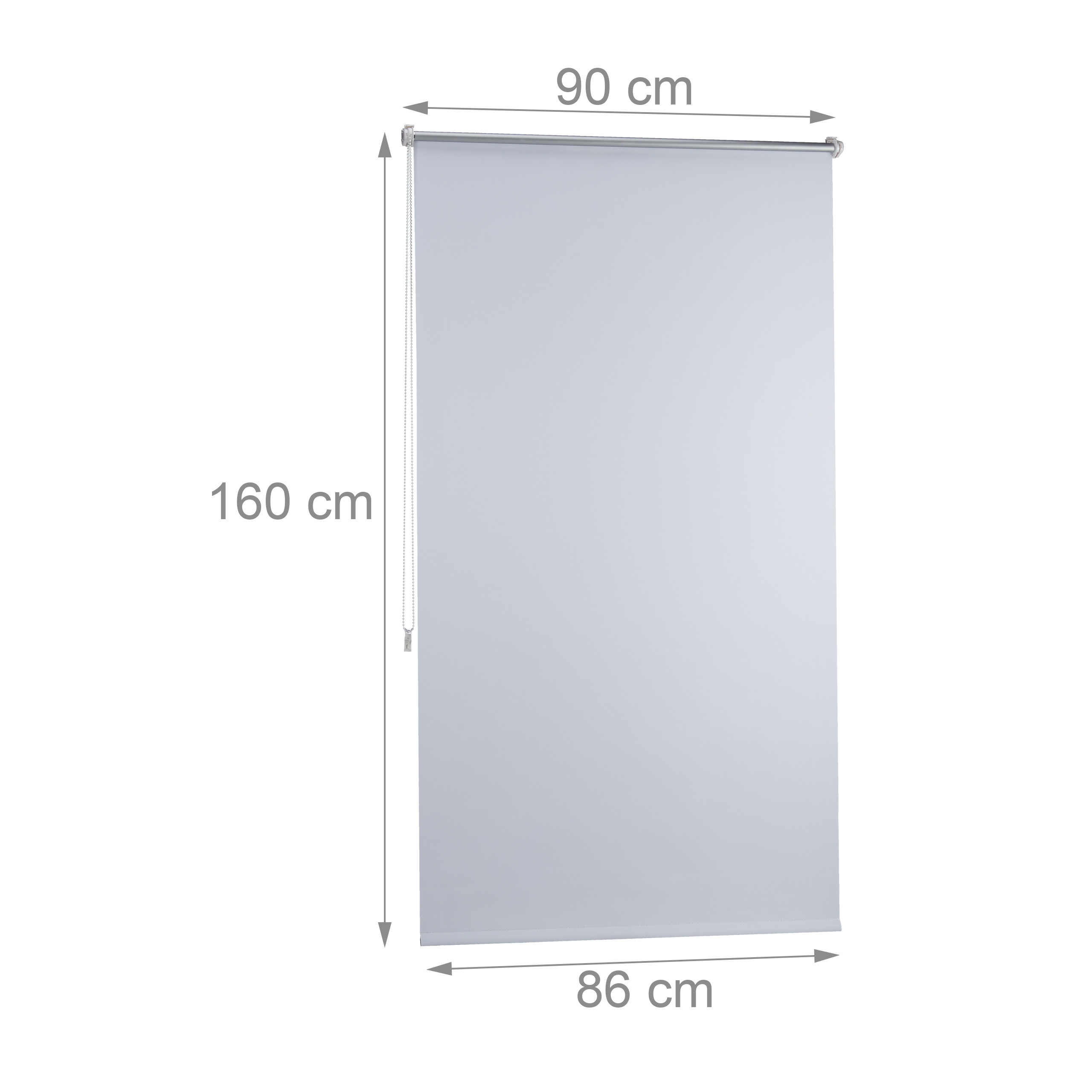 Thermo verdunklungsrollo Verdunkelungsrollo Seitenzugrollo Klemmfix Rollo - Bild 54 von 110