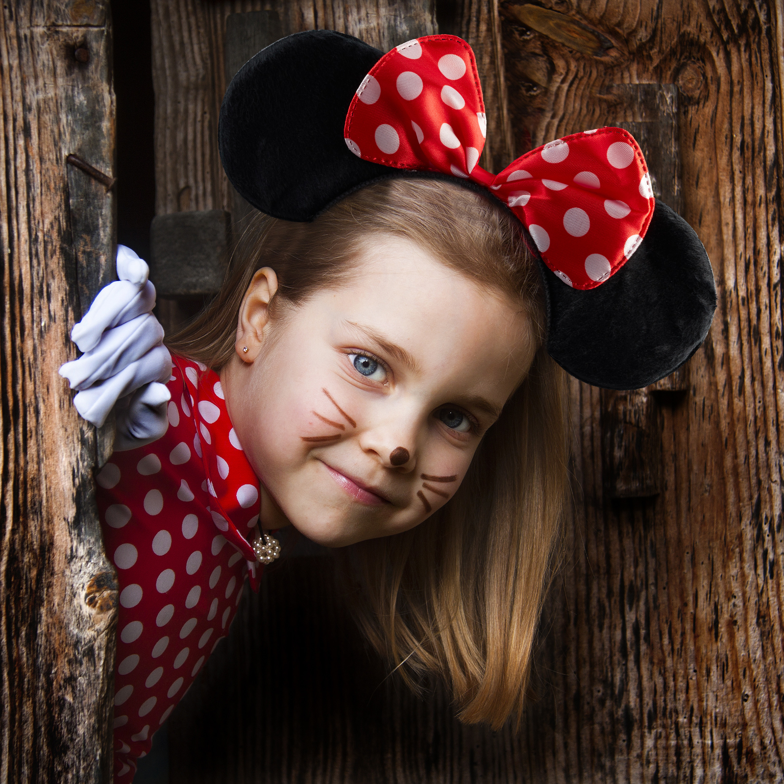 Cerchietto Per Capelli Con Orecchie Di Topo E Fiori - Accessorio Per Donne, Ragazze, Bambine - Ideale Per Feste, Cosplay, Halloween, Compleanni
