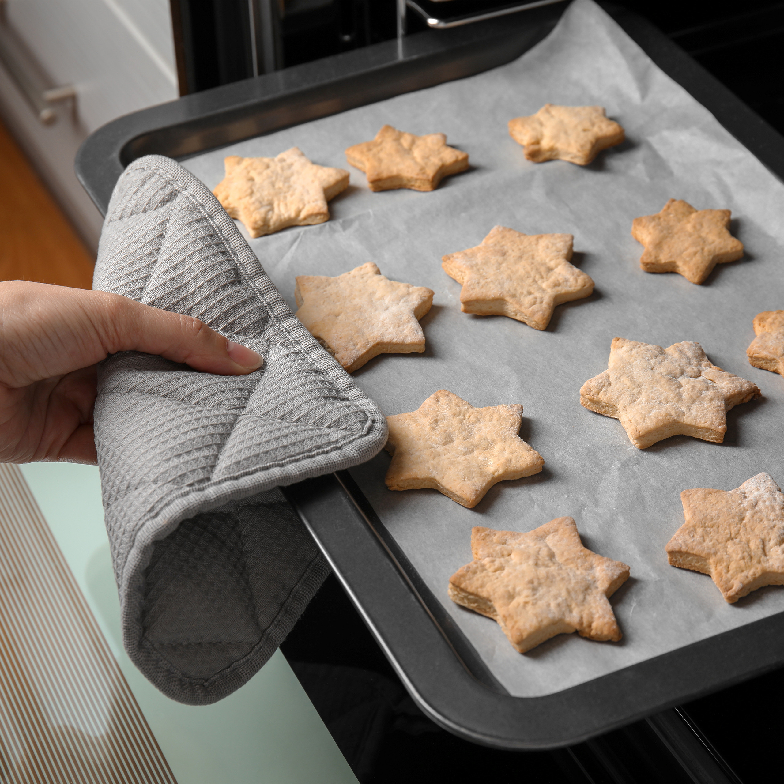 Backblech mit deckel Kuchen Transportbox Rechteckige Kuchenbox Partycontainer - Bild 7 von 21