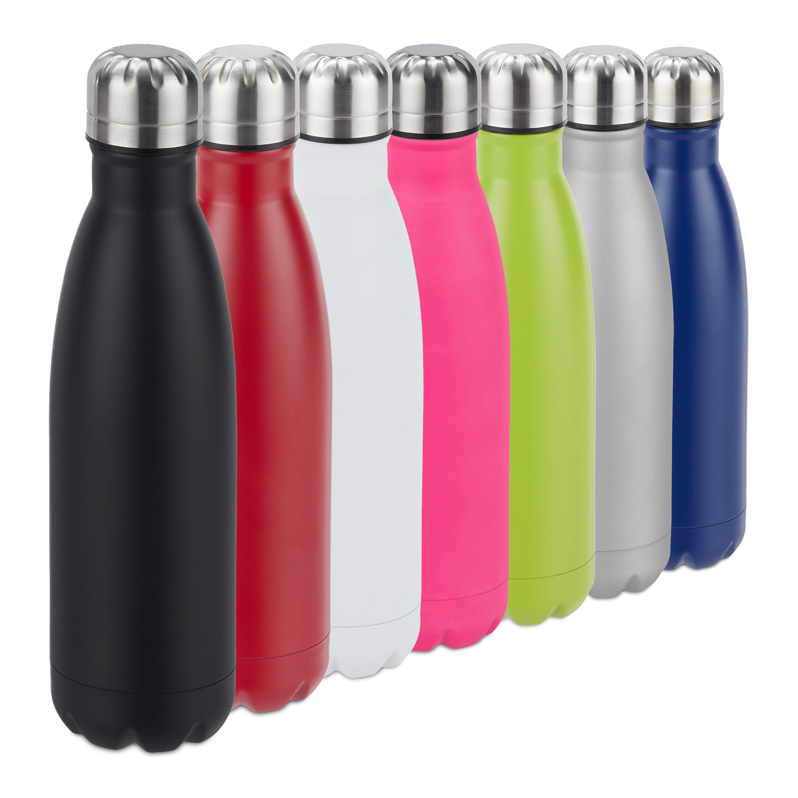 Trinkflasche edelstahl Vakuum Isolierflasche Auslaufsichere Sportflasche - Bild 53 von 61