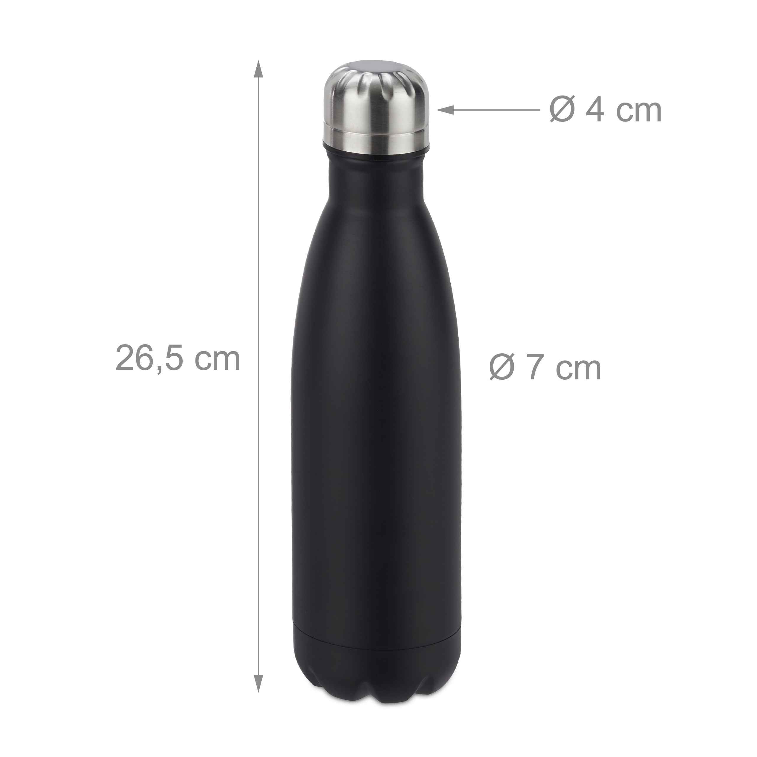 Trinkflasche edelstahl Vakuum Isolierflasche Auslaufsichere Sportflasche - Bild 56 von 61
