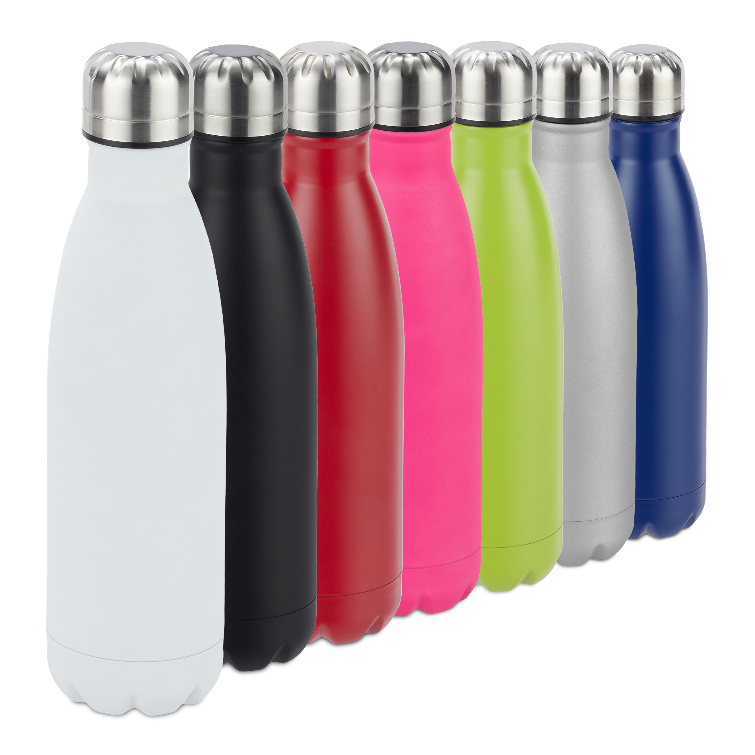 Trinkflasche edelstahl Vakuum Isolierflasche Auslaufsichere Sportflasche - Bild 44 von 61