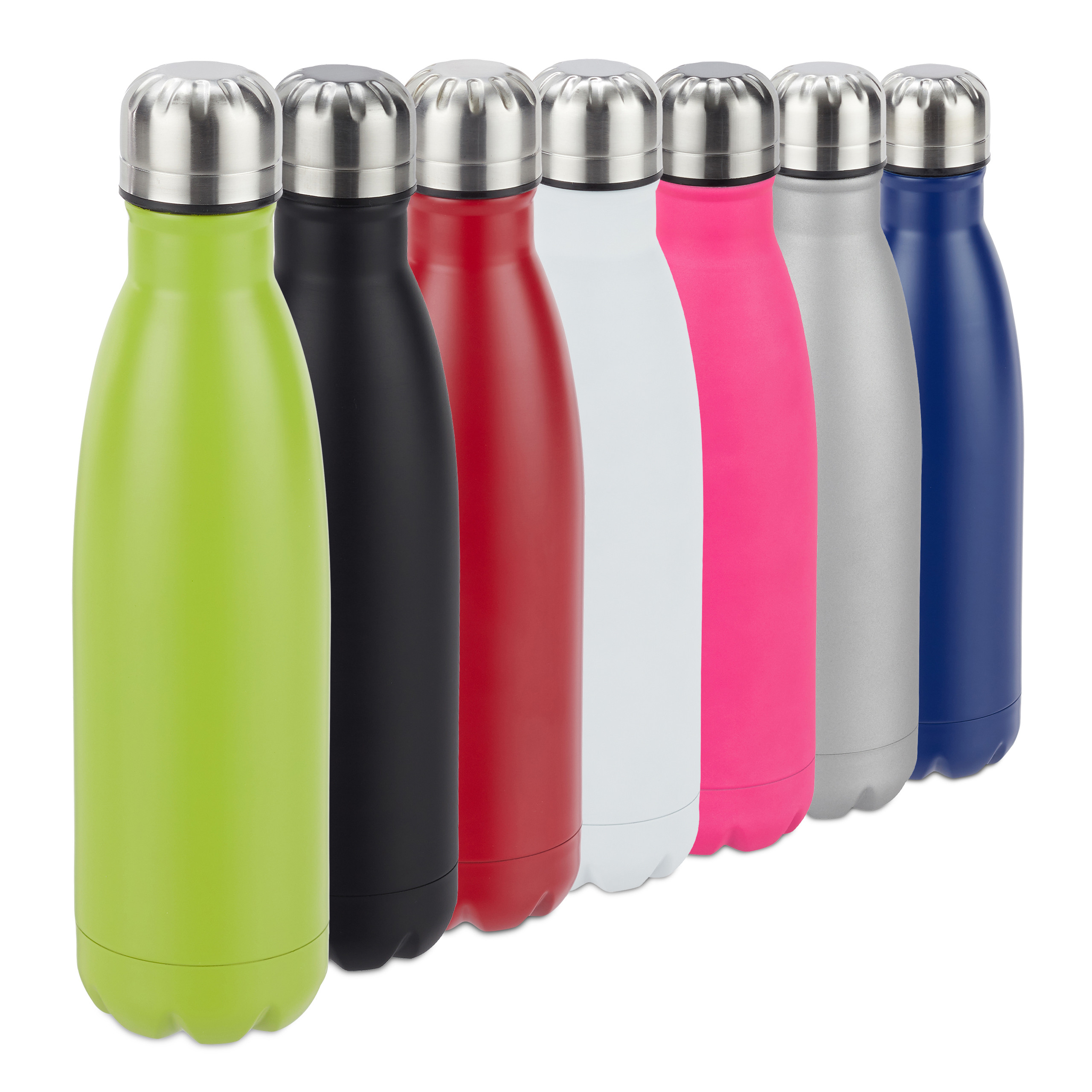 Trinkflasche edelstahl Vakuum Isolierflasche Auslaufsichere Sportflasche - Bild 26 von 61