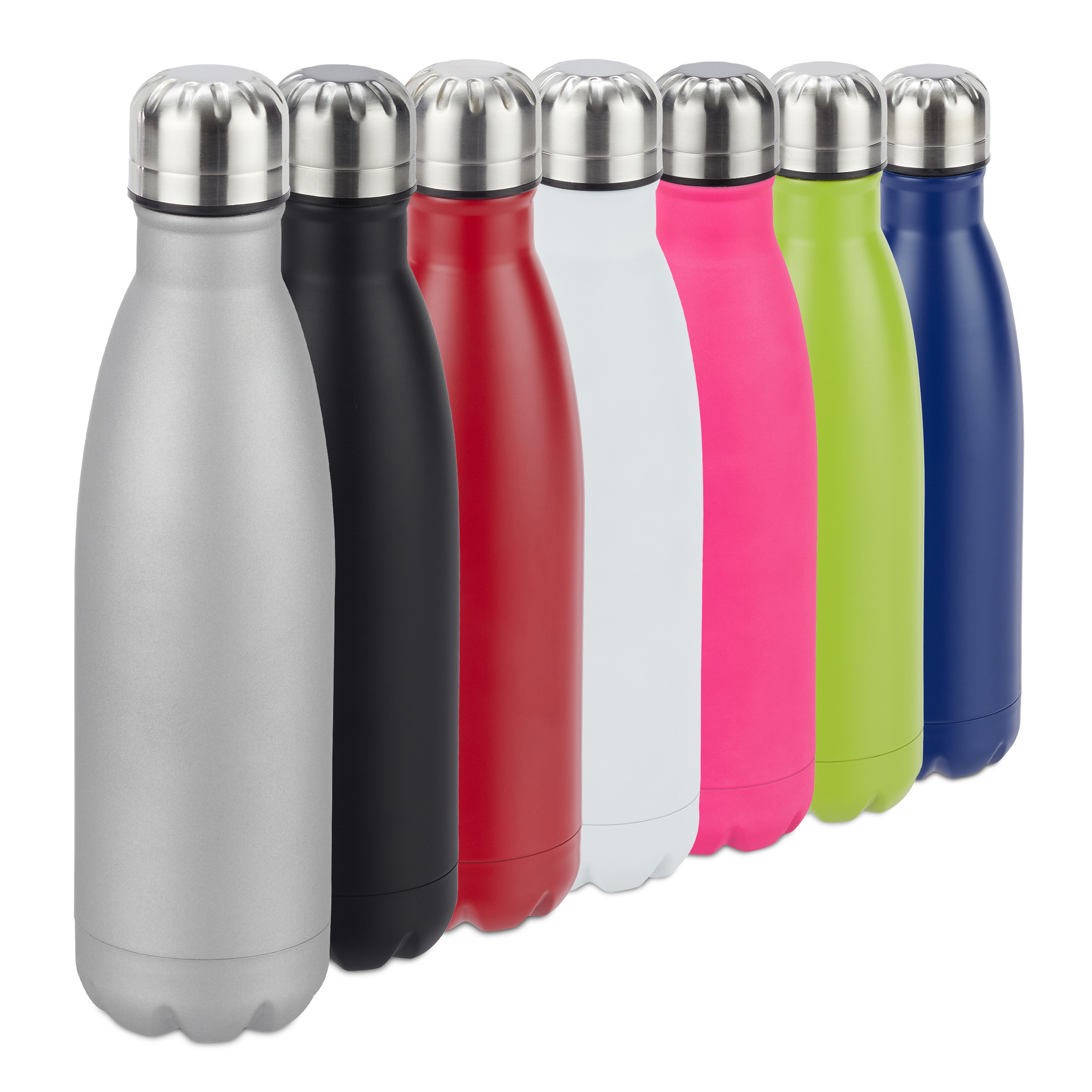 Trinkflasche edelstahl Vakuum Isolierflasche Auslaufsichere Sportflasche - Bild 17 von 61