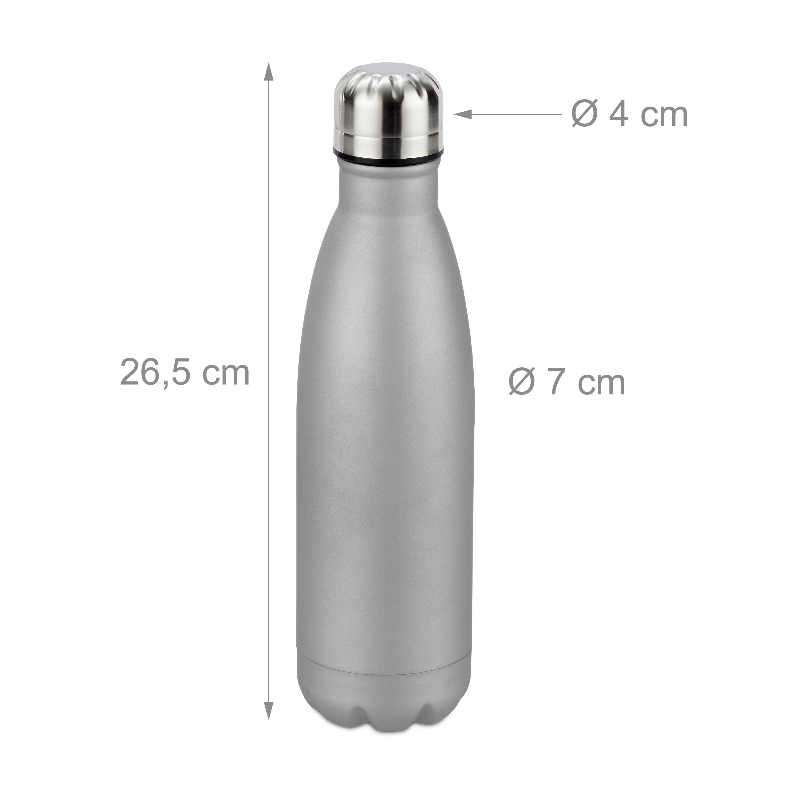 Trinkflasche edelstahl Vakuum Isolierflasche Auslaufsichere Sportflasche - Bild 20 von 61