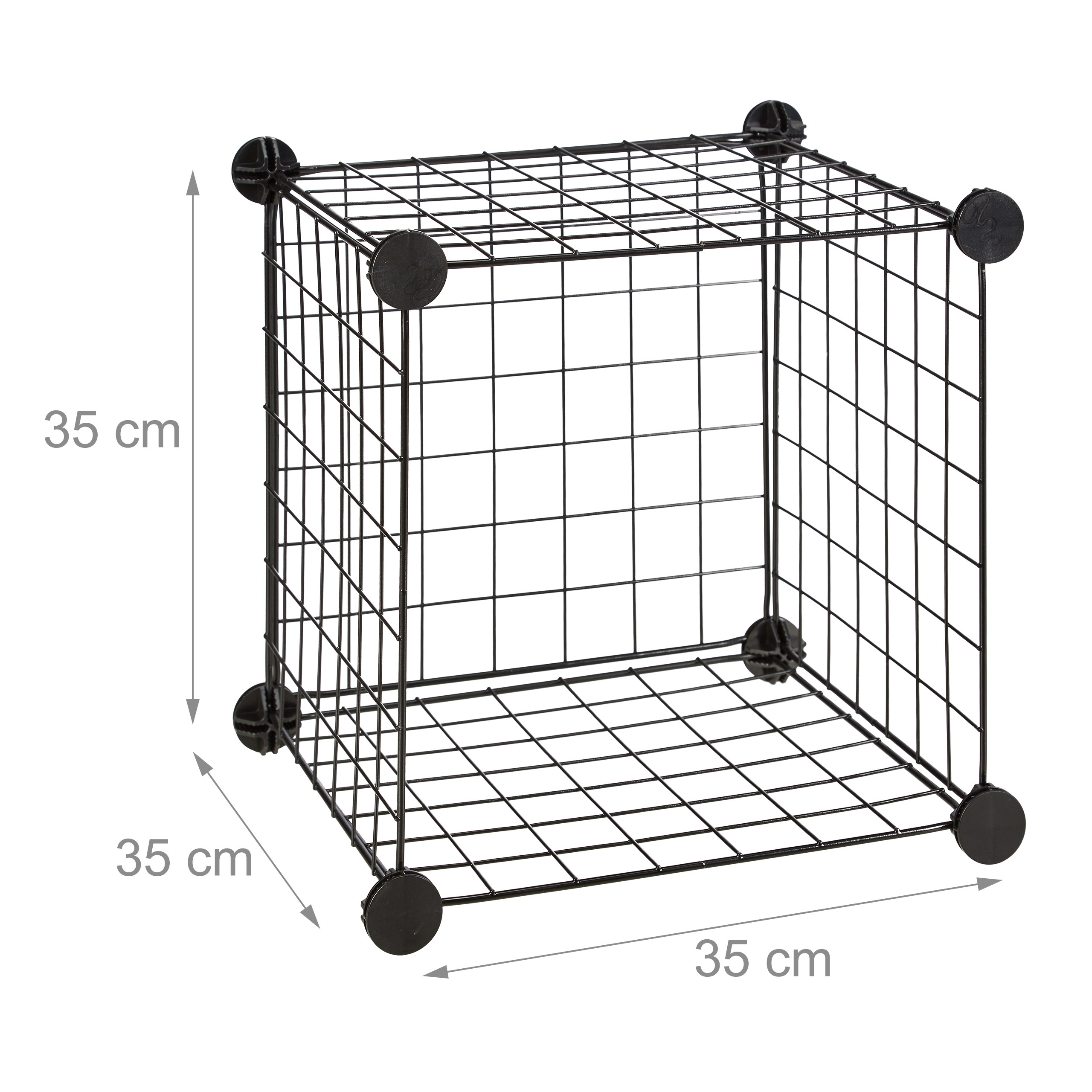 Estanteria modular organizador de cubos 16 compartimentos fácil montaje - Imagen 7 de 24