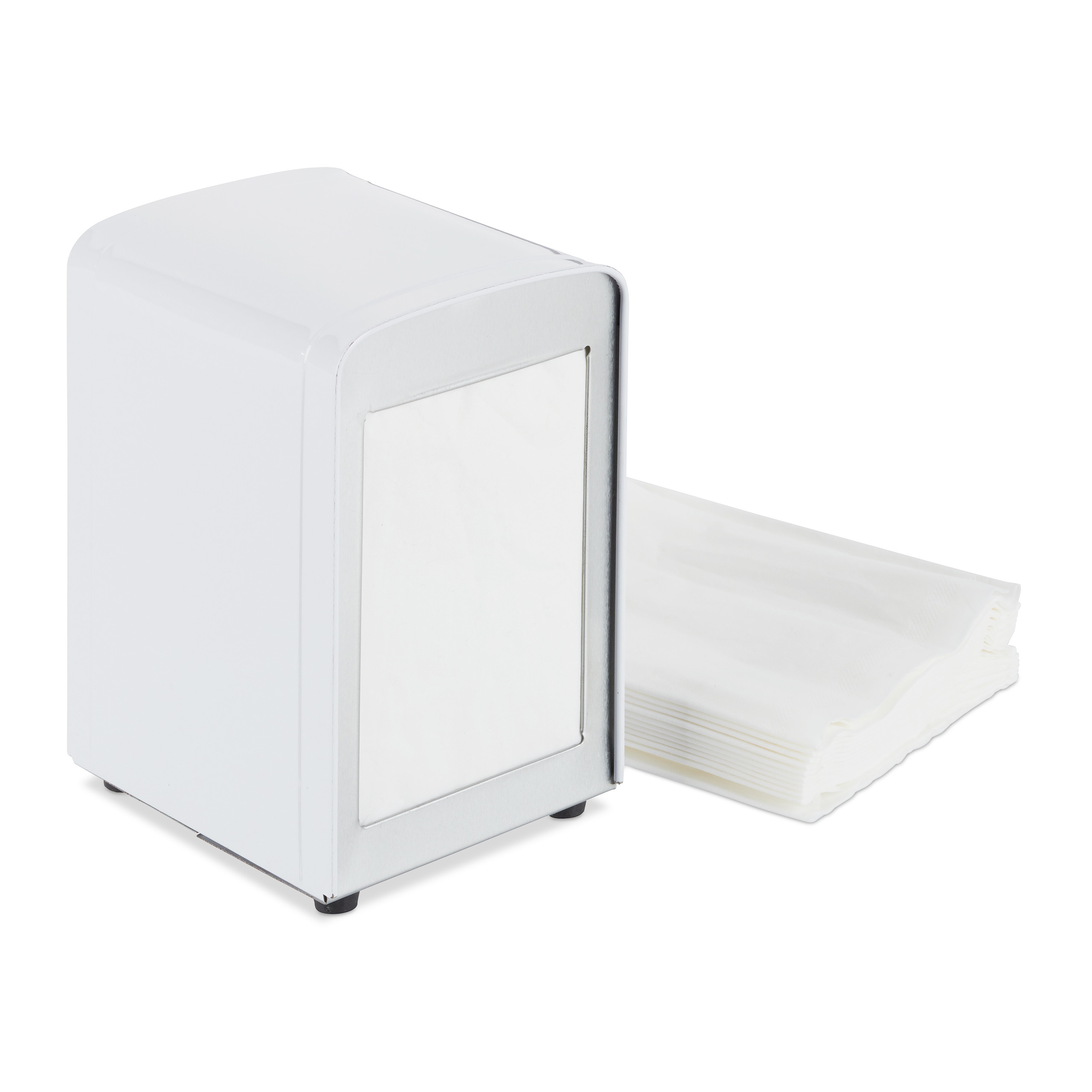 Portatovaglioli Dispenser per tovaglioli Porta salviette retrò Acciaio 260 g - Foto 23 di 31