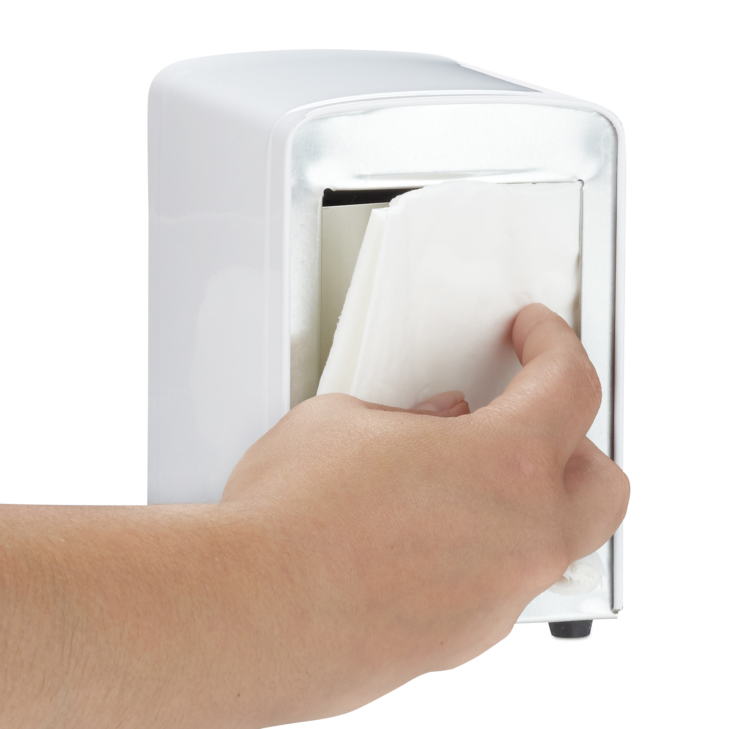 Portatovaglioli Dispenser per tovaglioli Porta salviette retrò Acciaio 260 g - Foto 28 di 31
