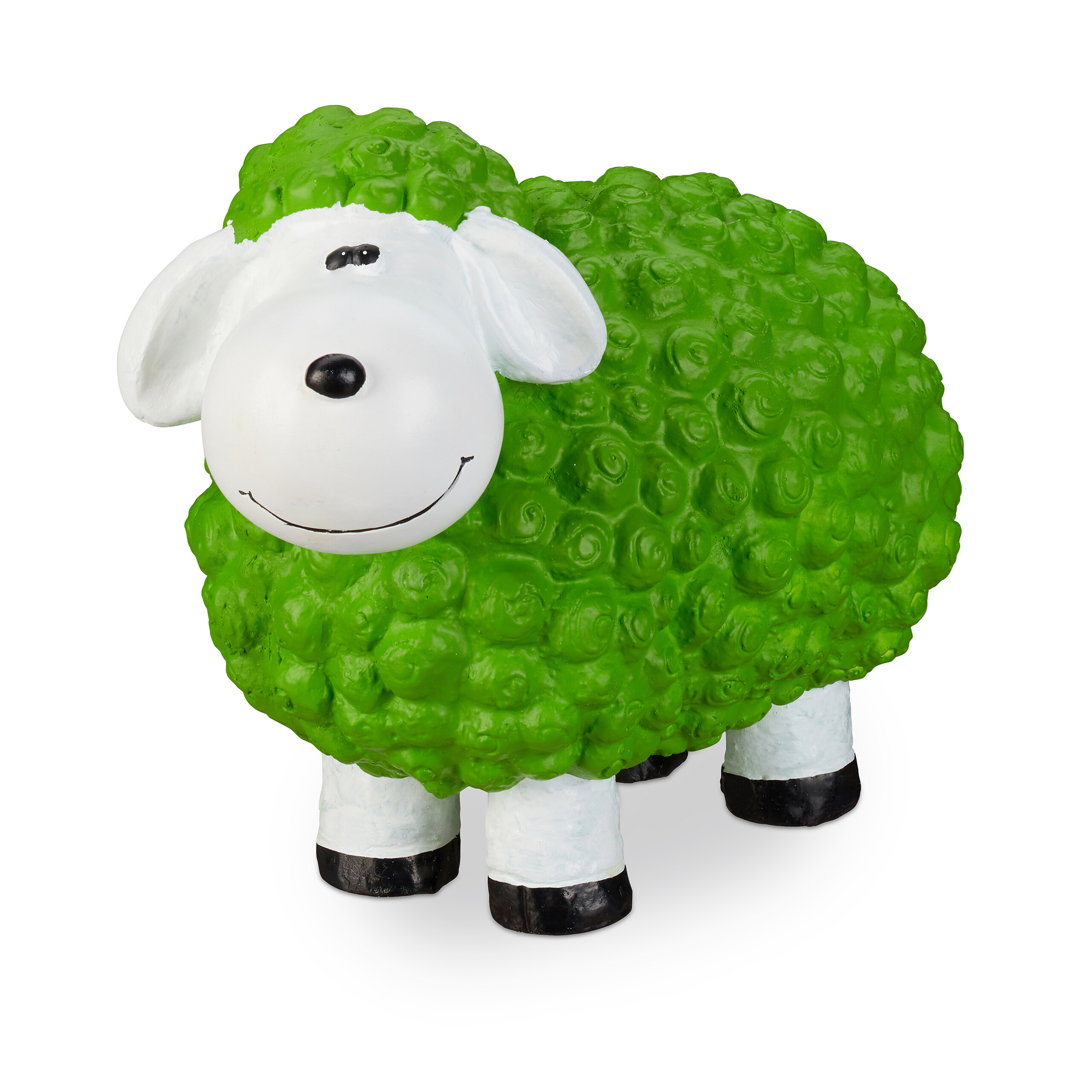 Garden ornament sheep Colourful Farm Animal Ceramic Hand-painted Frost-proof - Picture 26 of 32