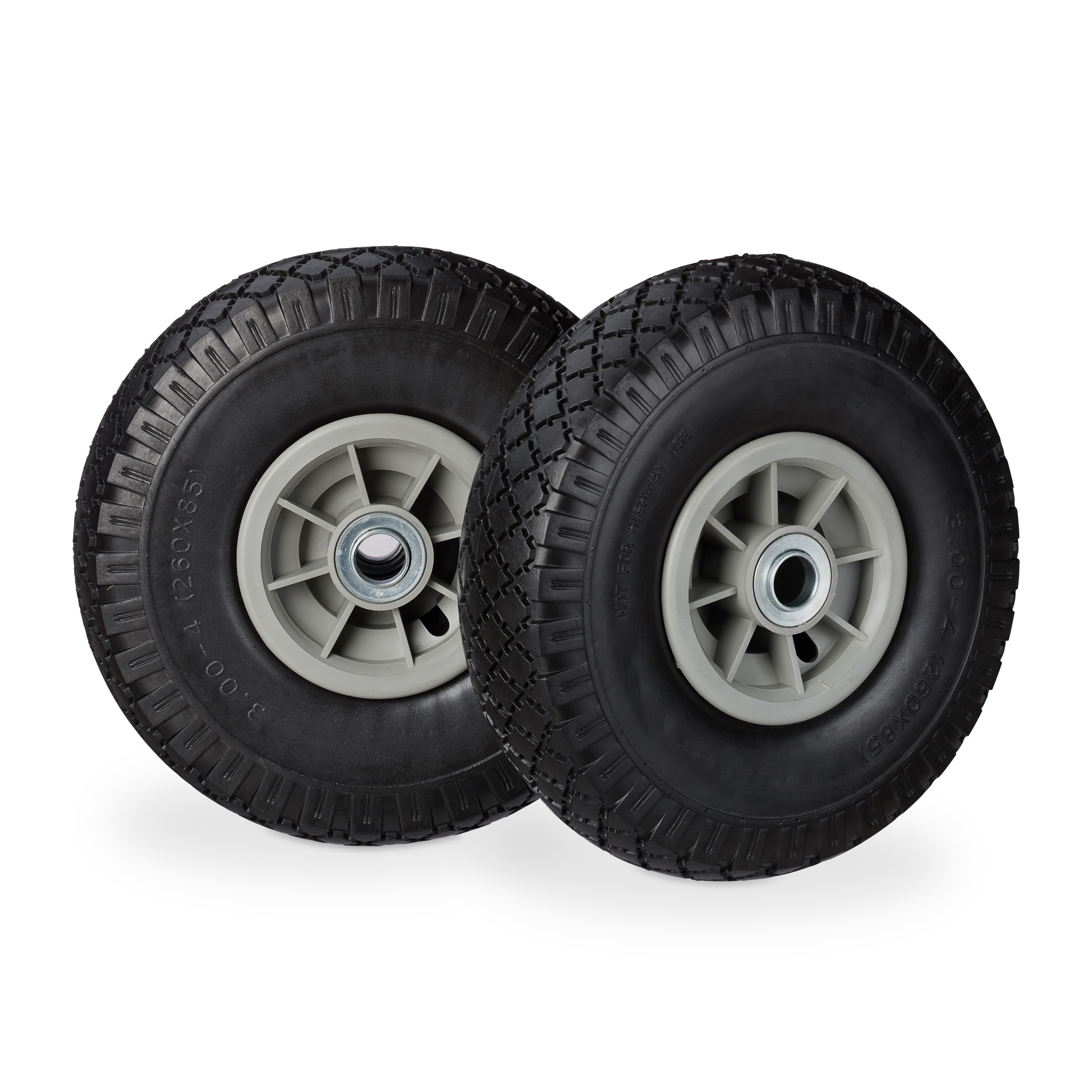 Sackkarrenrad Bollerwagenrad Schubkarrenreifen Vollgummireifen 26 cm 80 kg - Bild 16 von 51