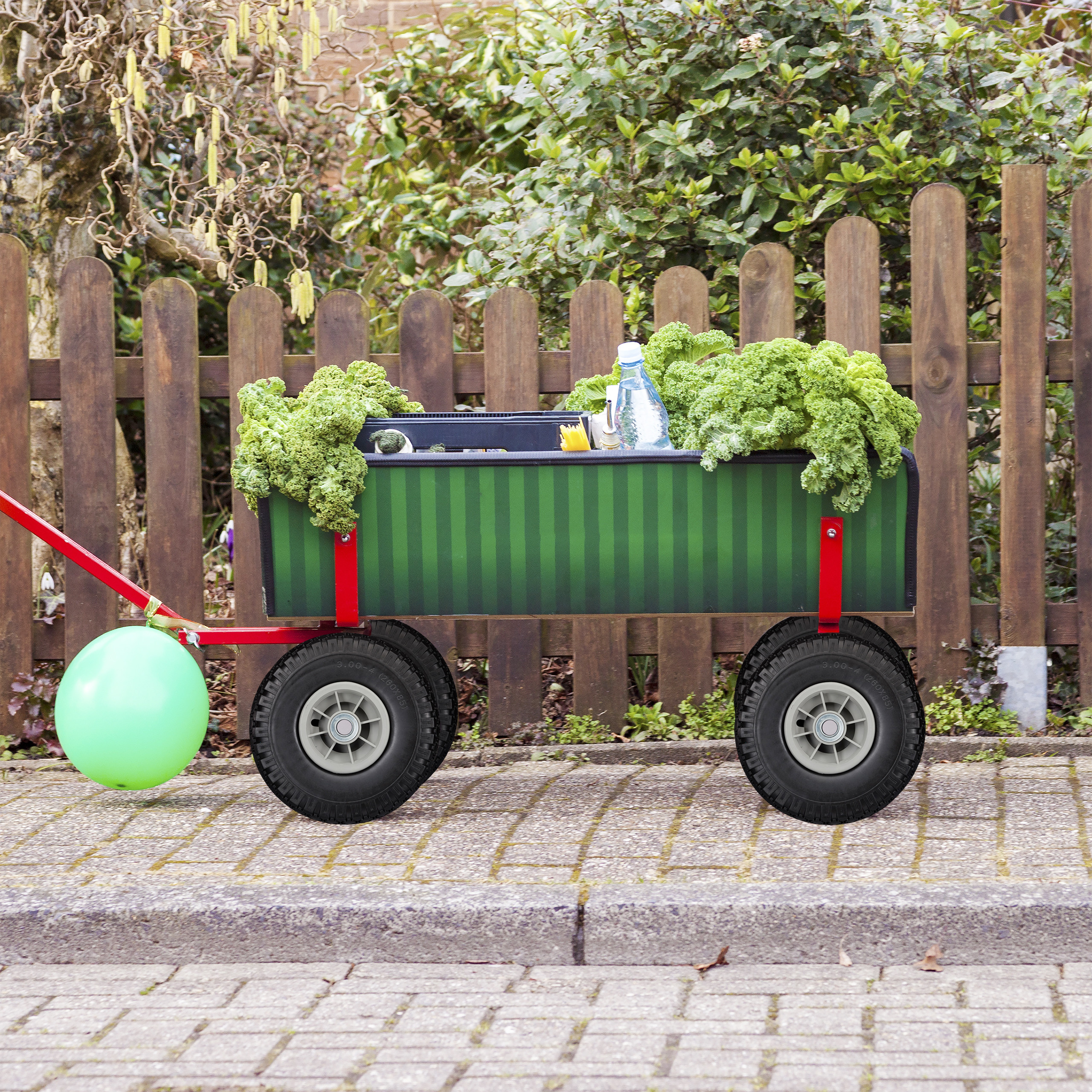 Sackkarrenrad Bollerwagenrad Schubkarrenreifen Vollgummireifen 26 cm 80 kg - Bild 17 von 51