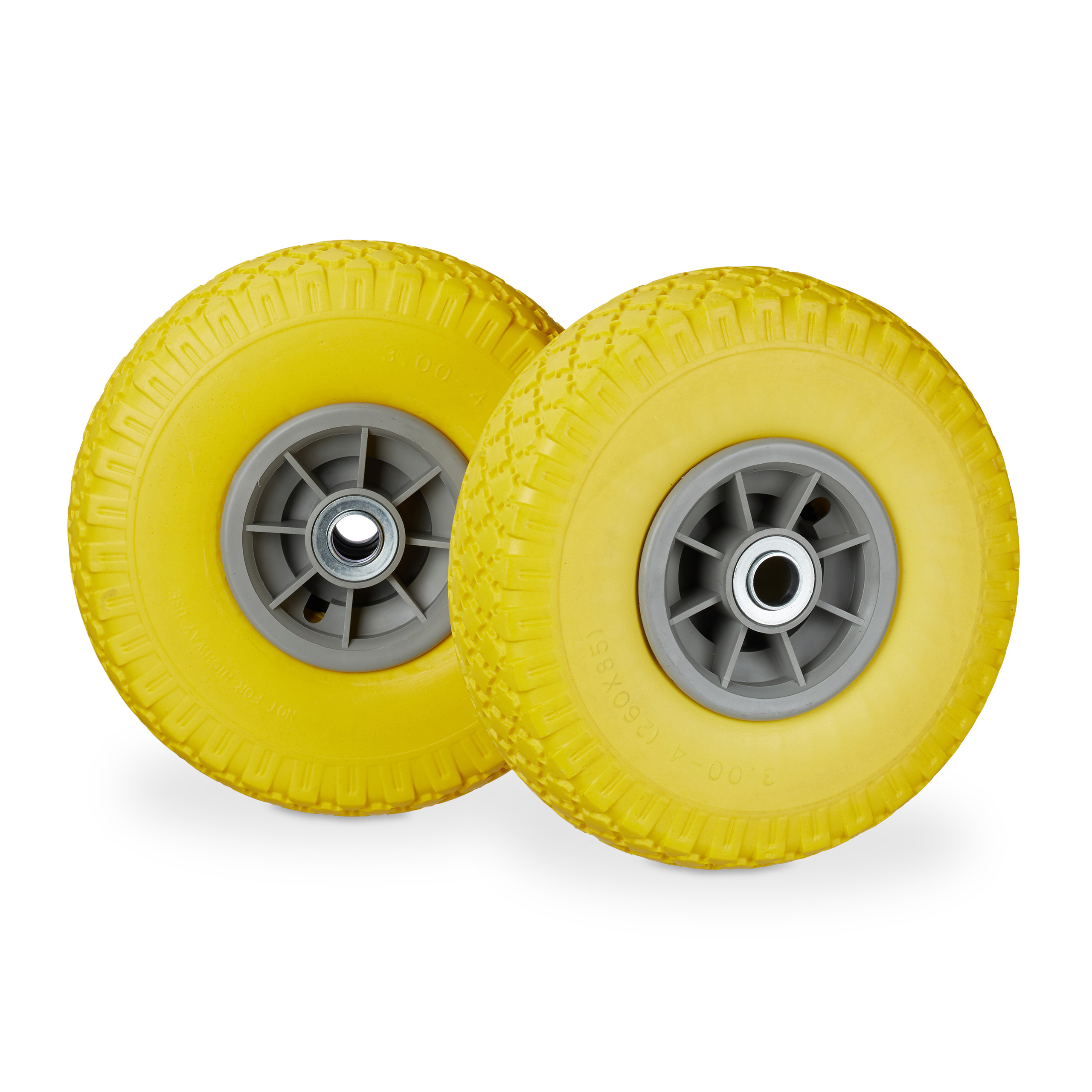 Sackkarrenrad Bollerwagenrad Schubkarrenreifen Vollgummireifen 26 cm 80 kg - Bild 25 von 51