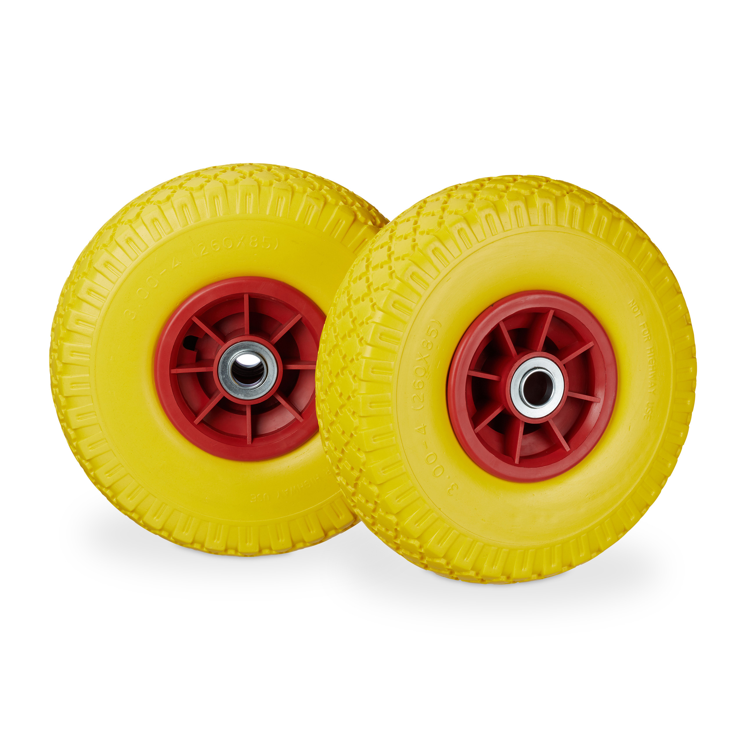 Sackkarrenrad Bollerwagenrad Schubkarrenreifen Vollgummireifen 26 cm 80 kg - Bild 43 von 51