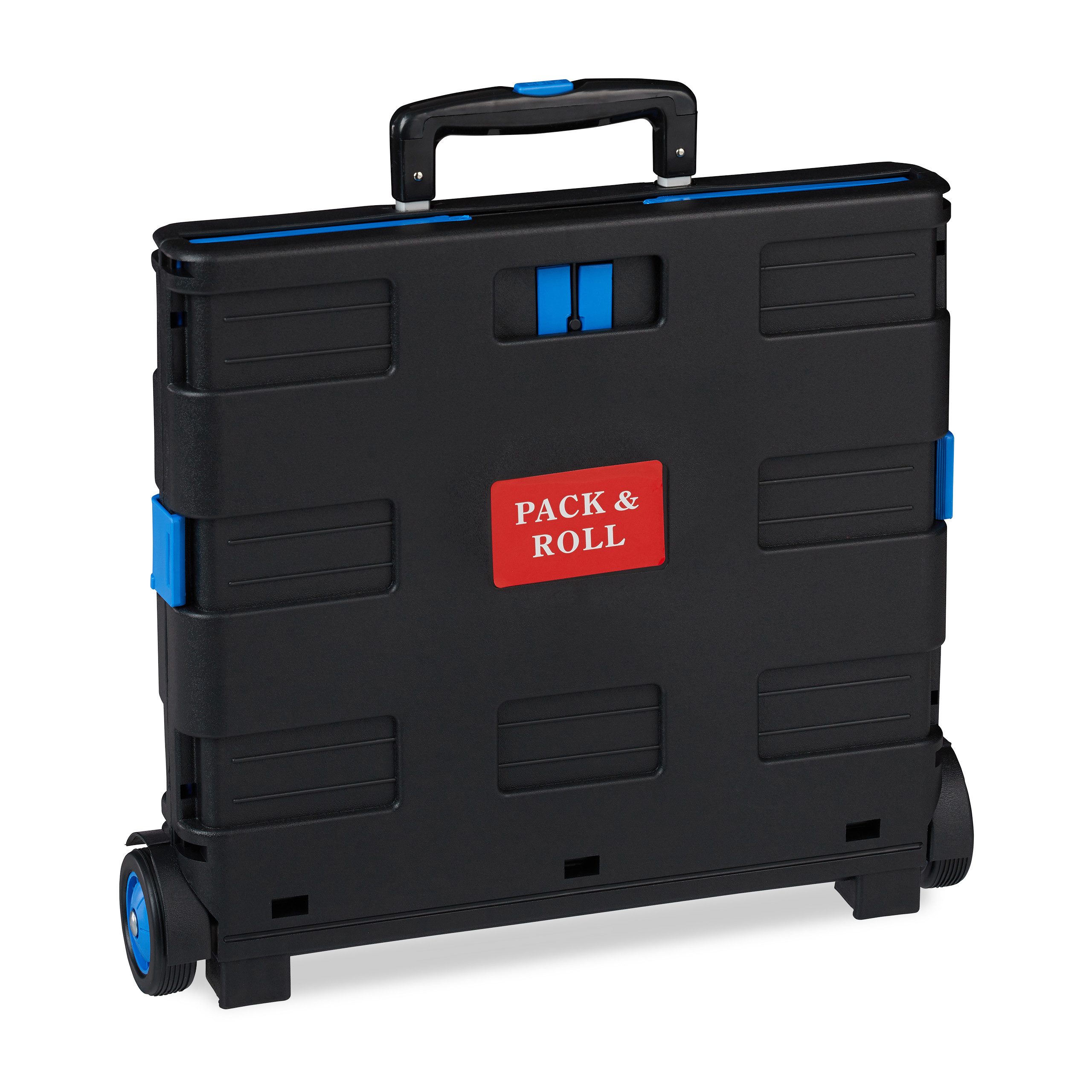 Carrello portaspesa pieghevole Trolley per la spesa 2 ruote Leggero 35 kg - Foto 60 di 60
