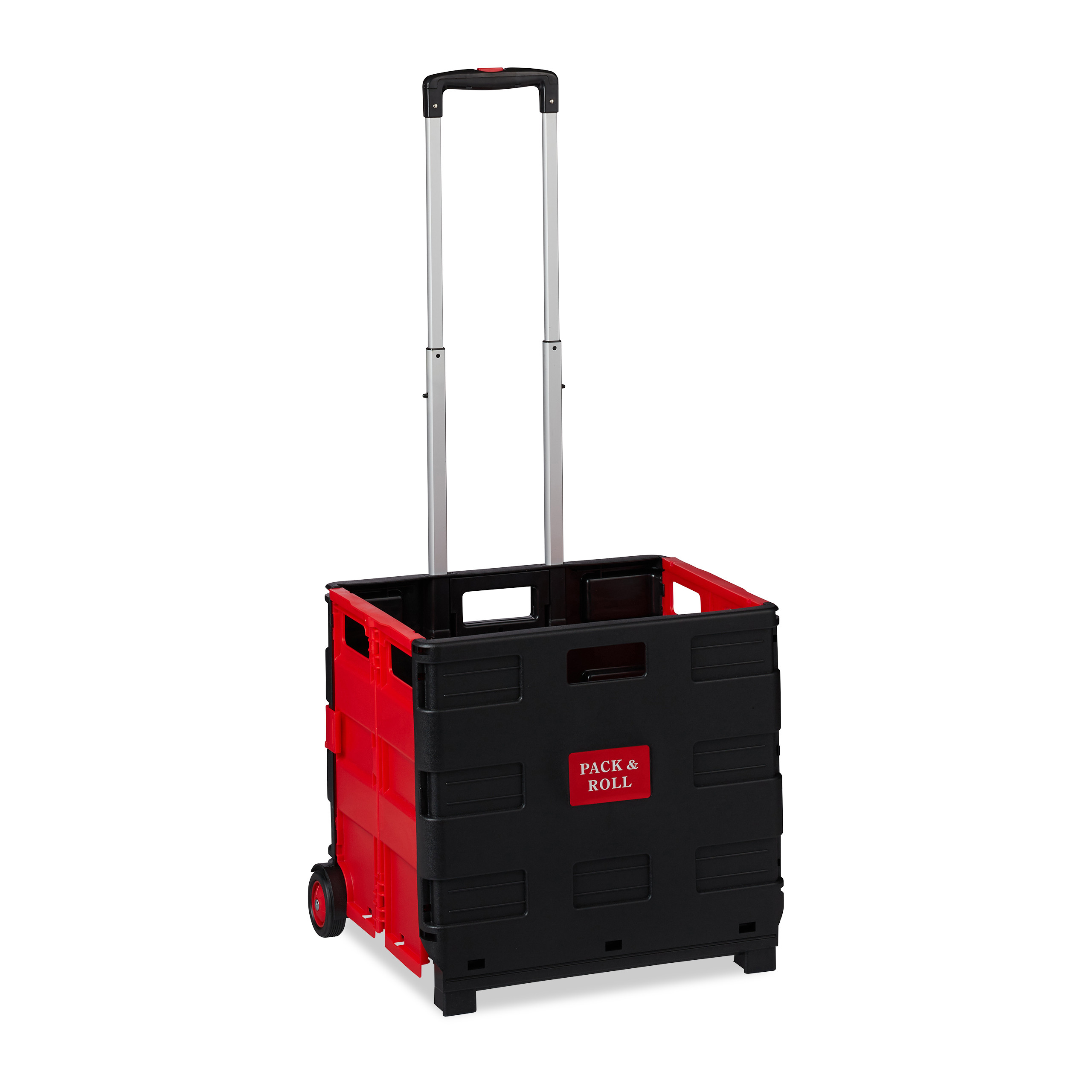 Carrello portaspesa pieghevole Trolley per la spesa 2 ruote Leggero 35 kg - Foto 48 di 60