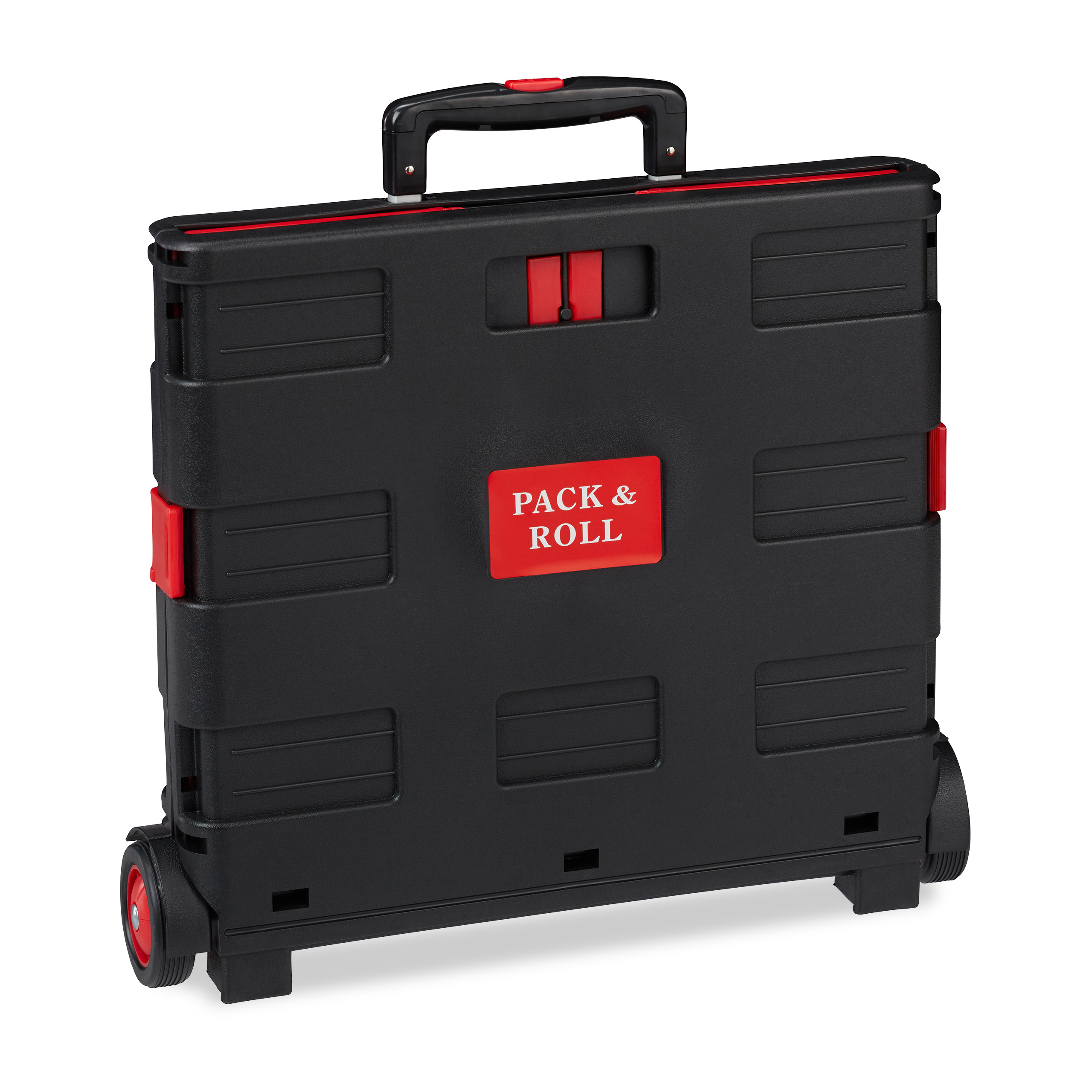 Carrello portaspesa pieghevole Trolley per la spesa 2 ruote Leggero 35 kg - Foto 49 di 60