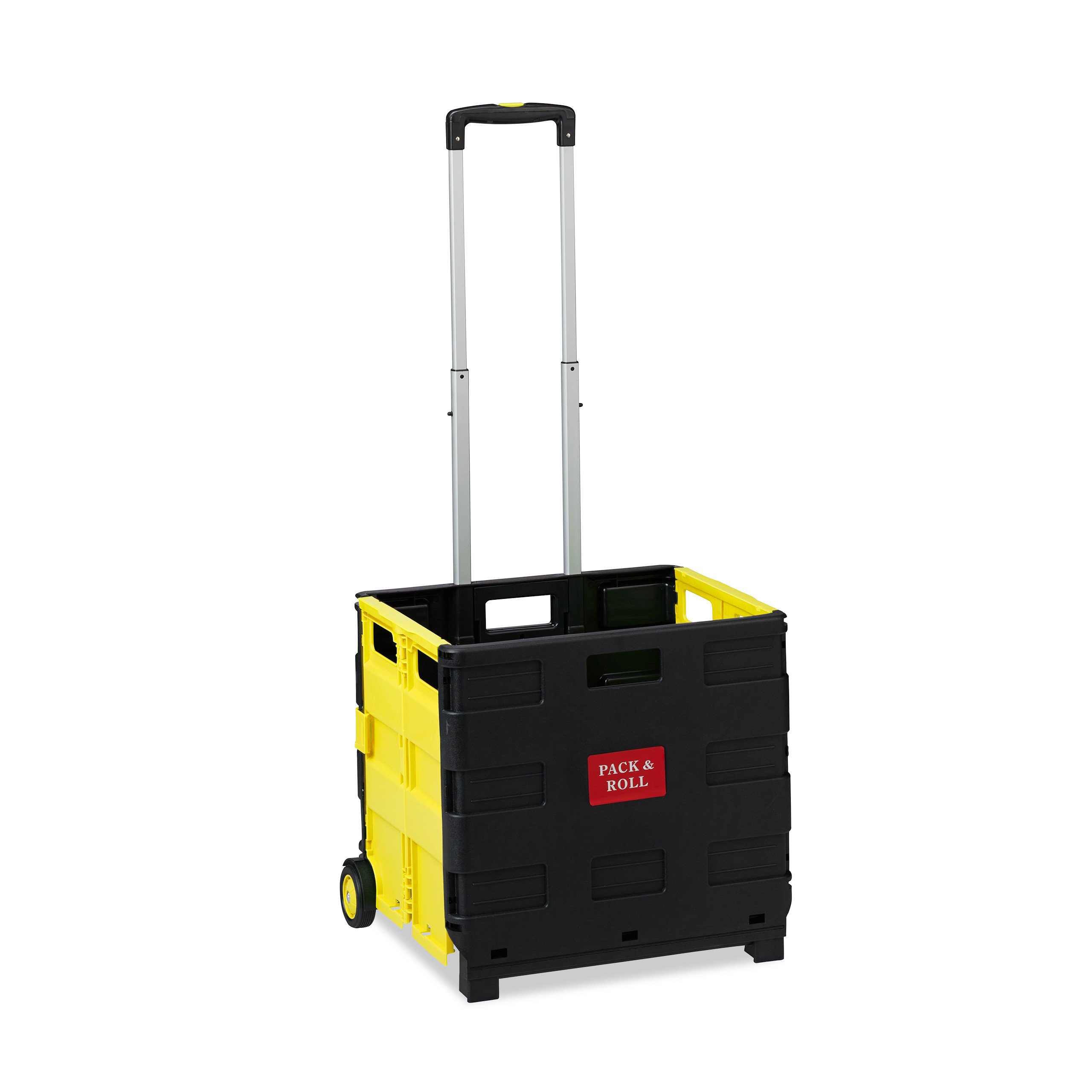 Carrello portaspesa pieghevole Trolley per la spesa 2 ruote Leggero 35 kg - Foto 37 di 60