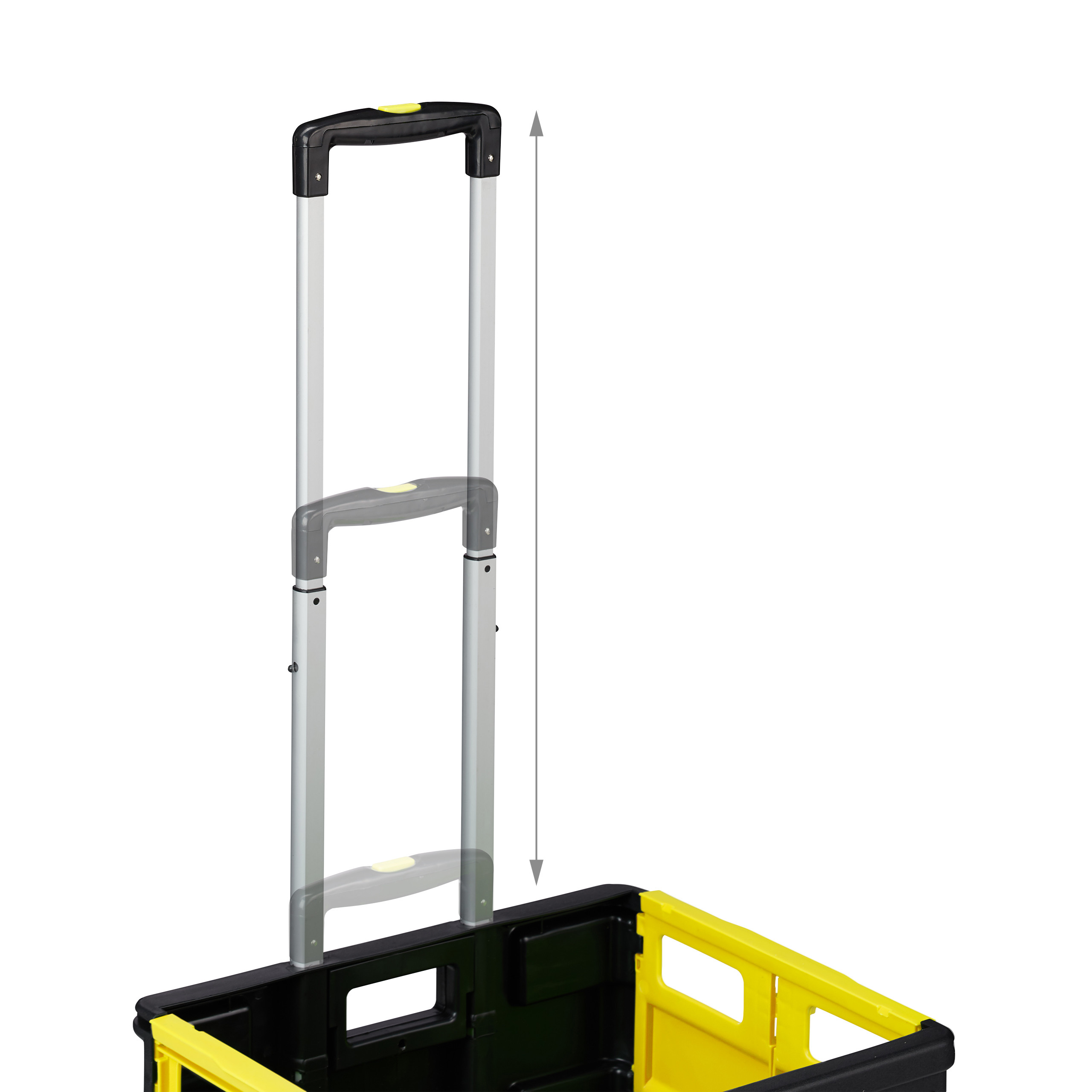 Carrello portaspesa pieghevole Trolley per la spesa 2 ruote Leggero 35 kg - Foto 35 di 60