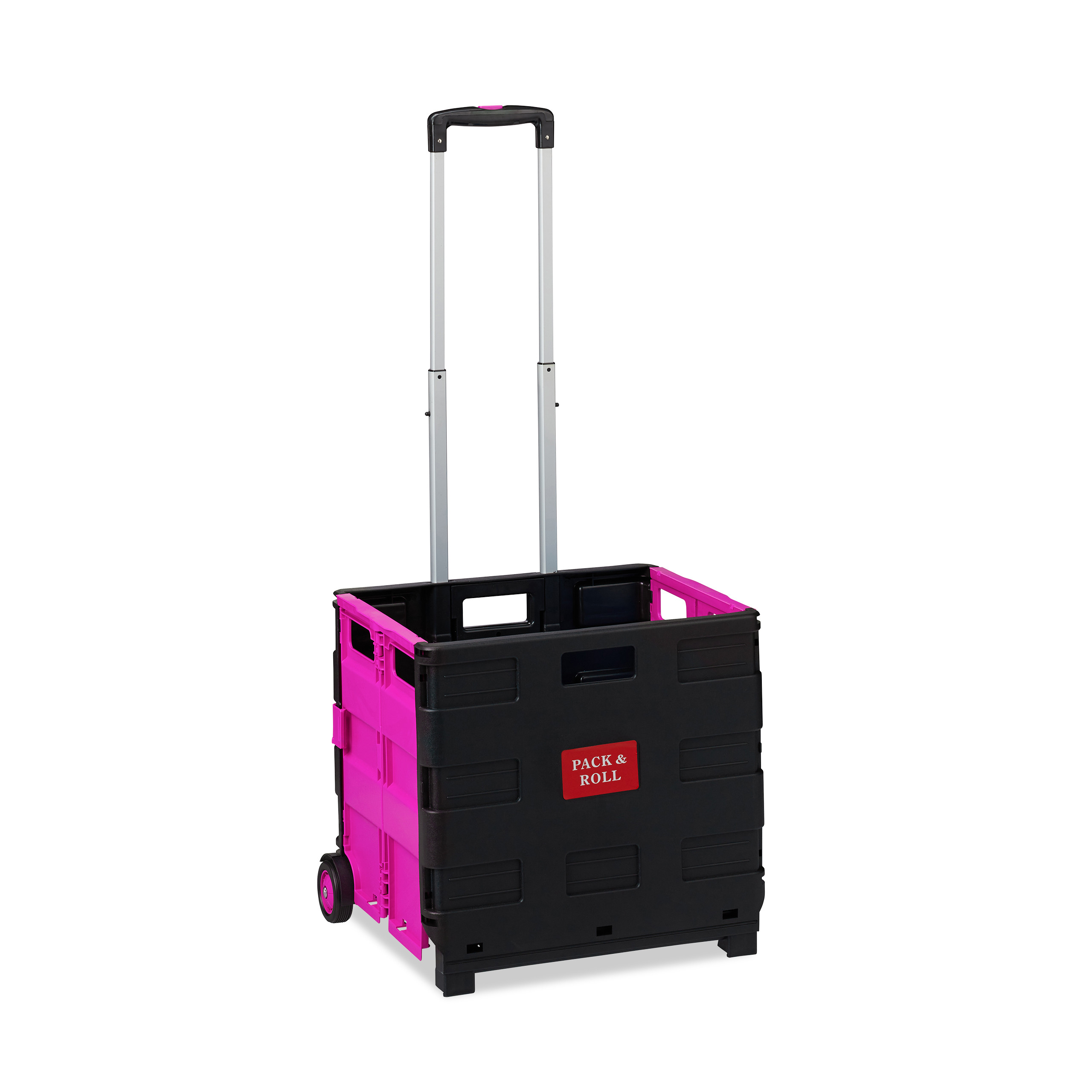Carrello portaspesa pieghevole Trolley per la spesa 2 ruote Leggero 35 kg - Foto 26 di 60