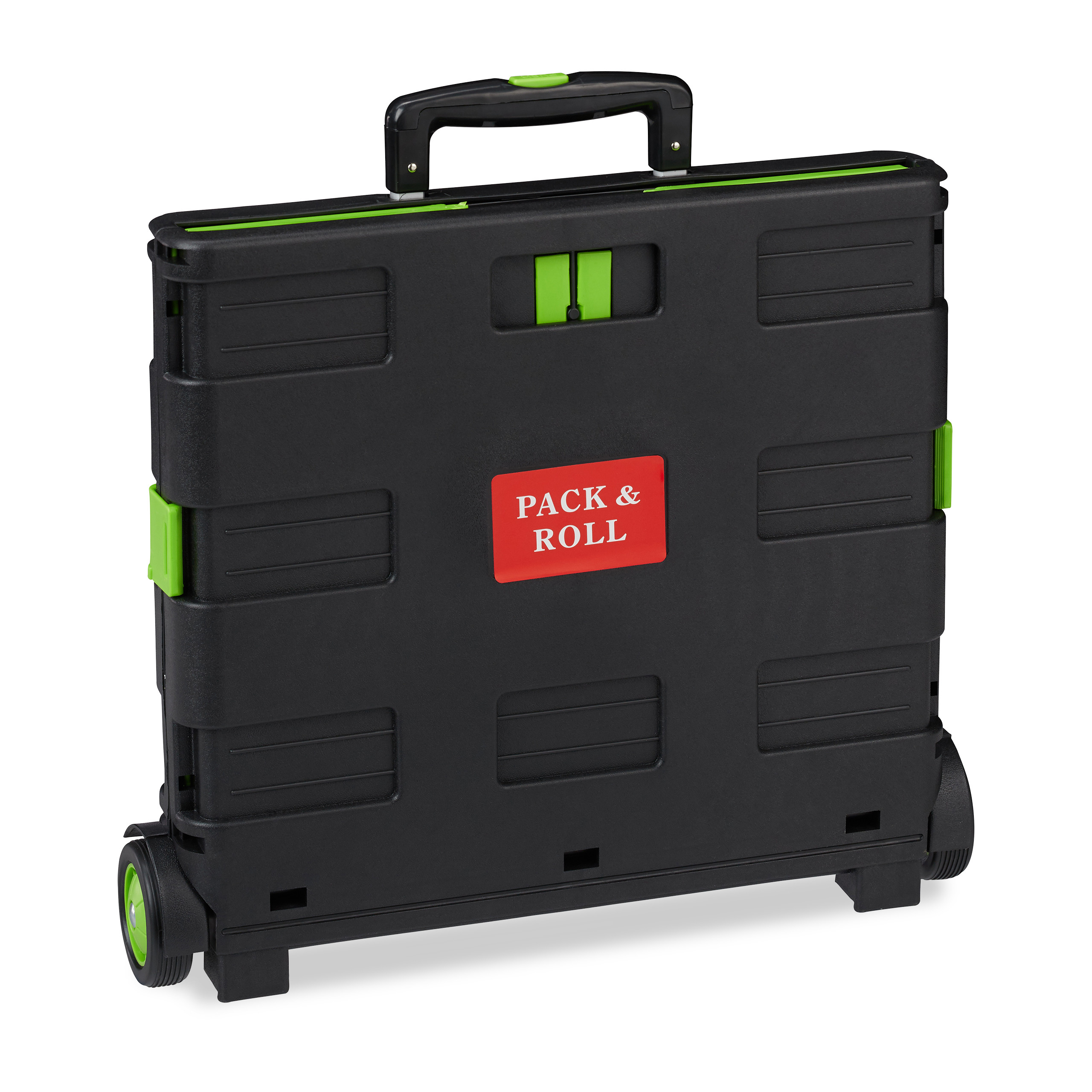 Carrello portaspesa pieghevole Trolley per la spesa 2 ruote Leggero 35 kg - Foto 16 di 60