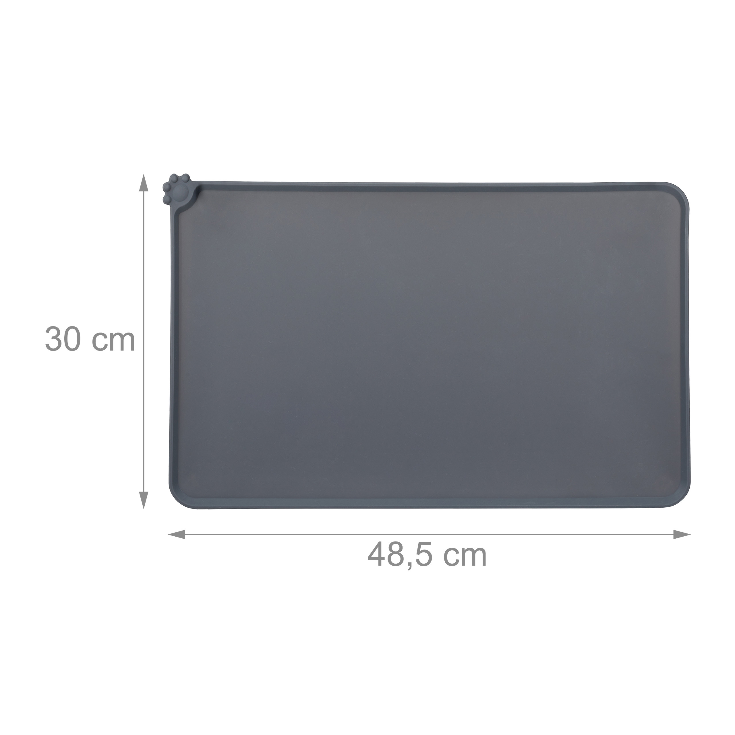 Alfombrilla comedero perros tapete antideslizante impermeable ligero 240 g - Imagen 5 de 9