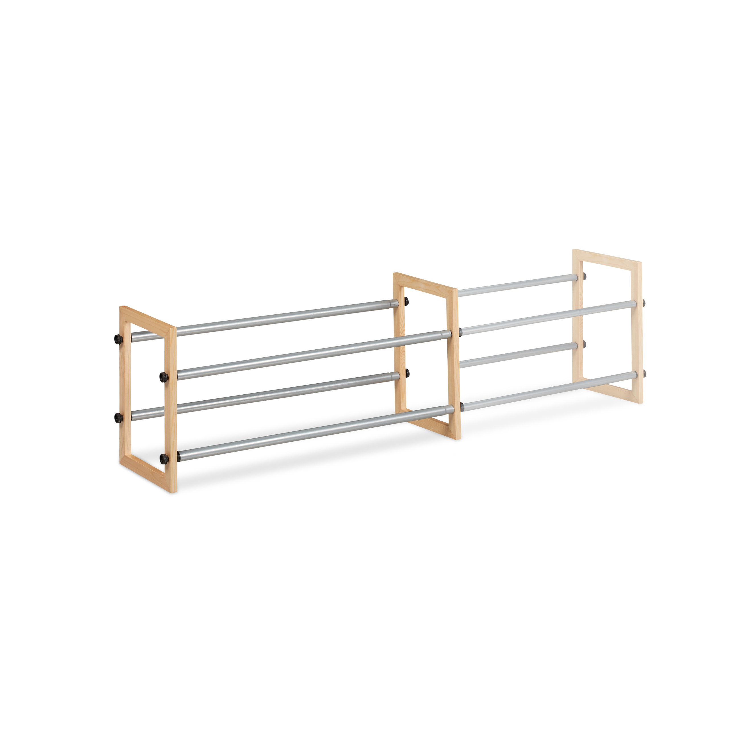 Zapatero extensible estantería de calzado mueble para zapatos 3 estantes - Imagen 18 de 18