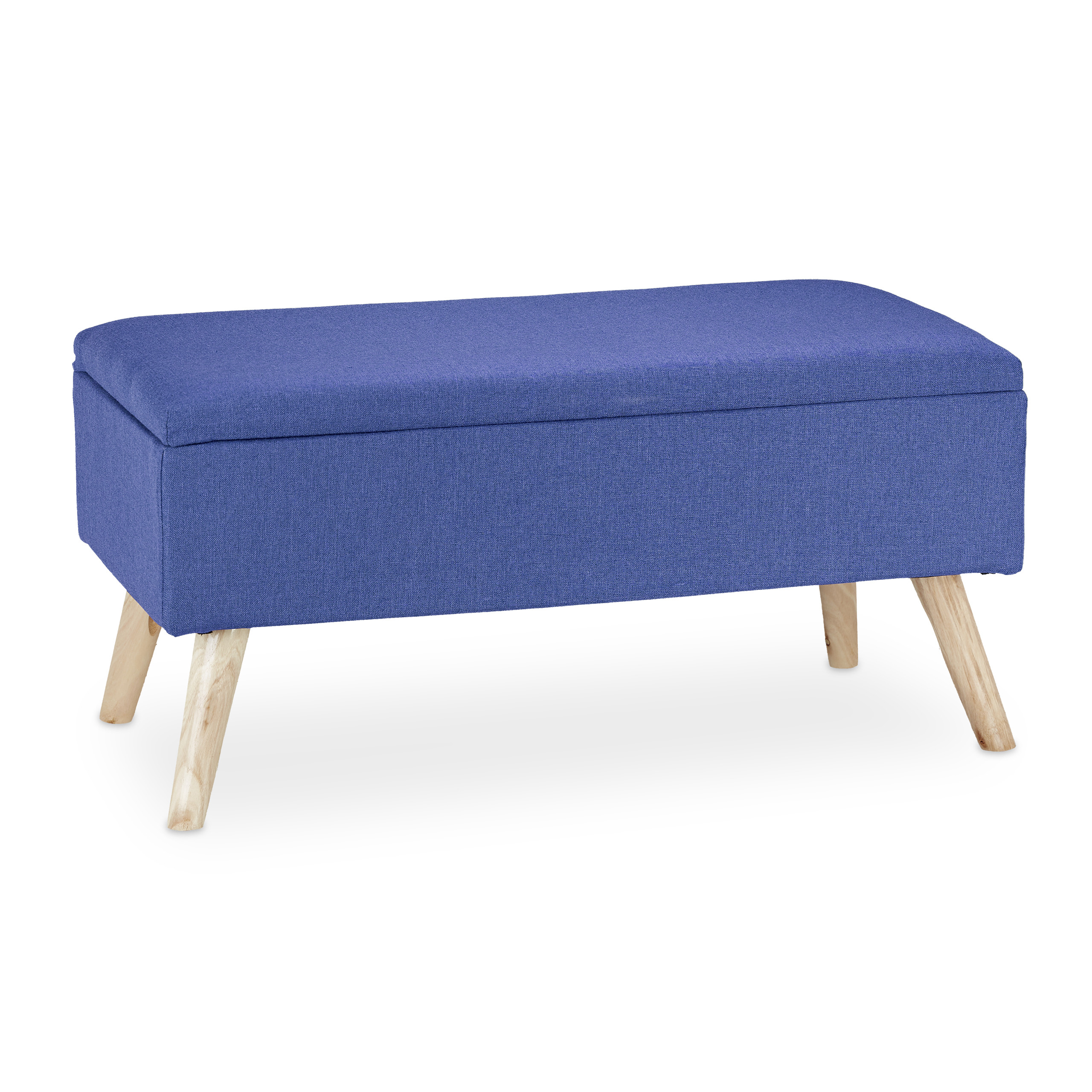 Baul almacenamiento puff organizador taburete decorativo acolchado ligero - Imagen 77 de 77