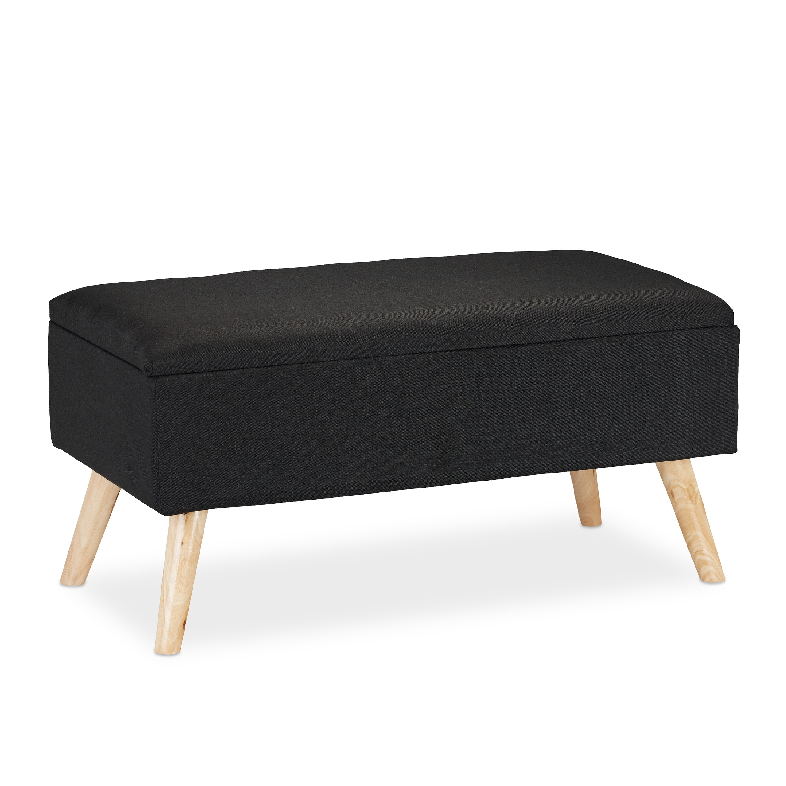 Baul almacenamiento puff organizador taburete decorativo acolchado ligero - Imagen 67 de 77