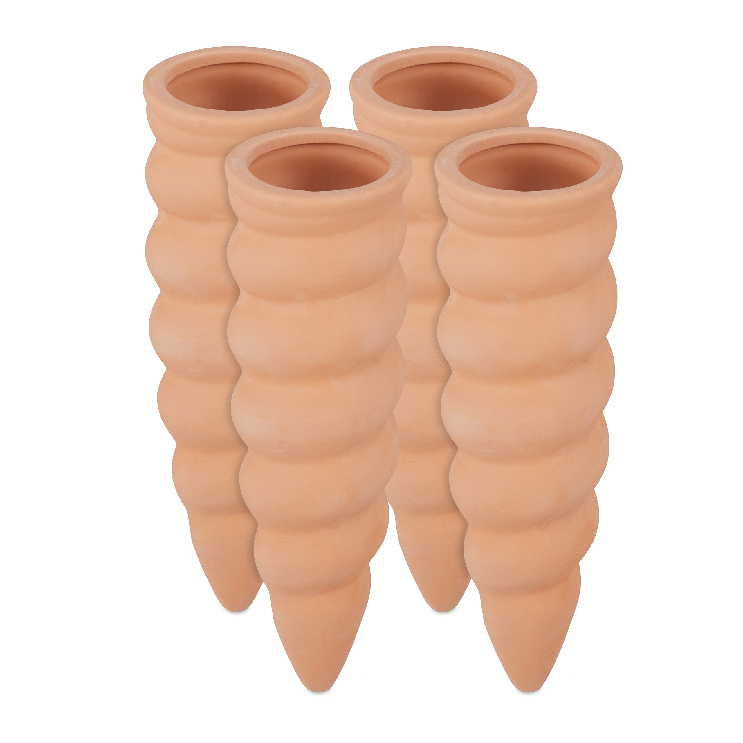 MKNZOME Irrigatori A Goccia In Terracotta - Kit 8 Pezzi Per Vacanze - Annaffiatoio Automatico Per Piante